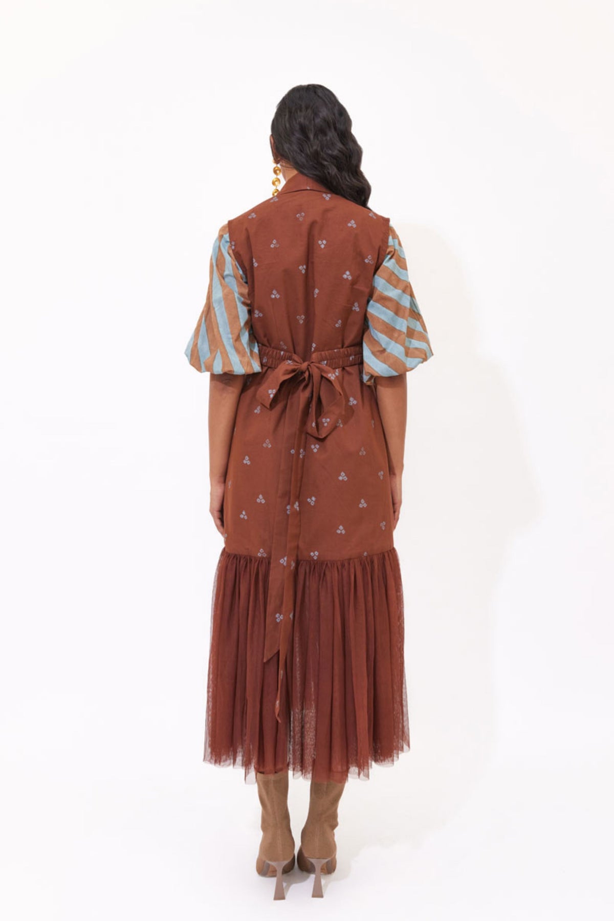 Aven Tulle Jacket Set