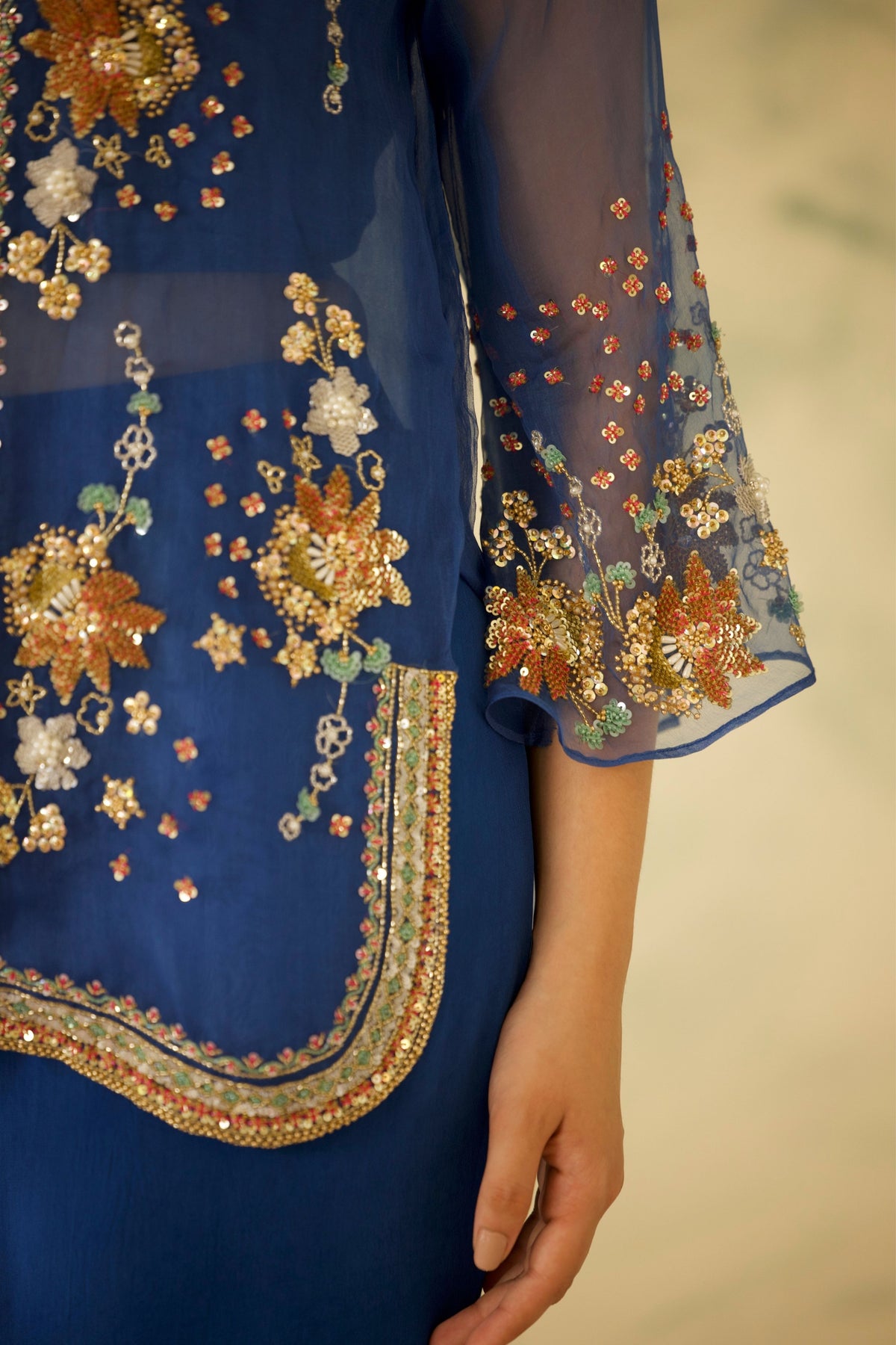 Blue Tunic Set