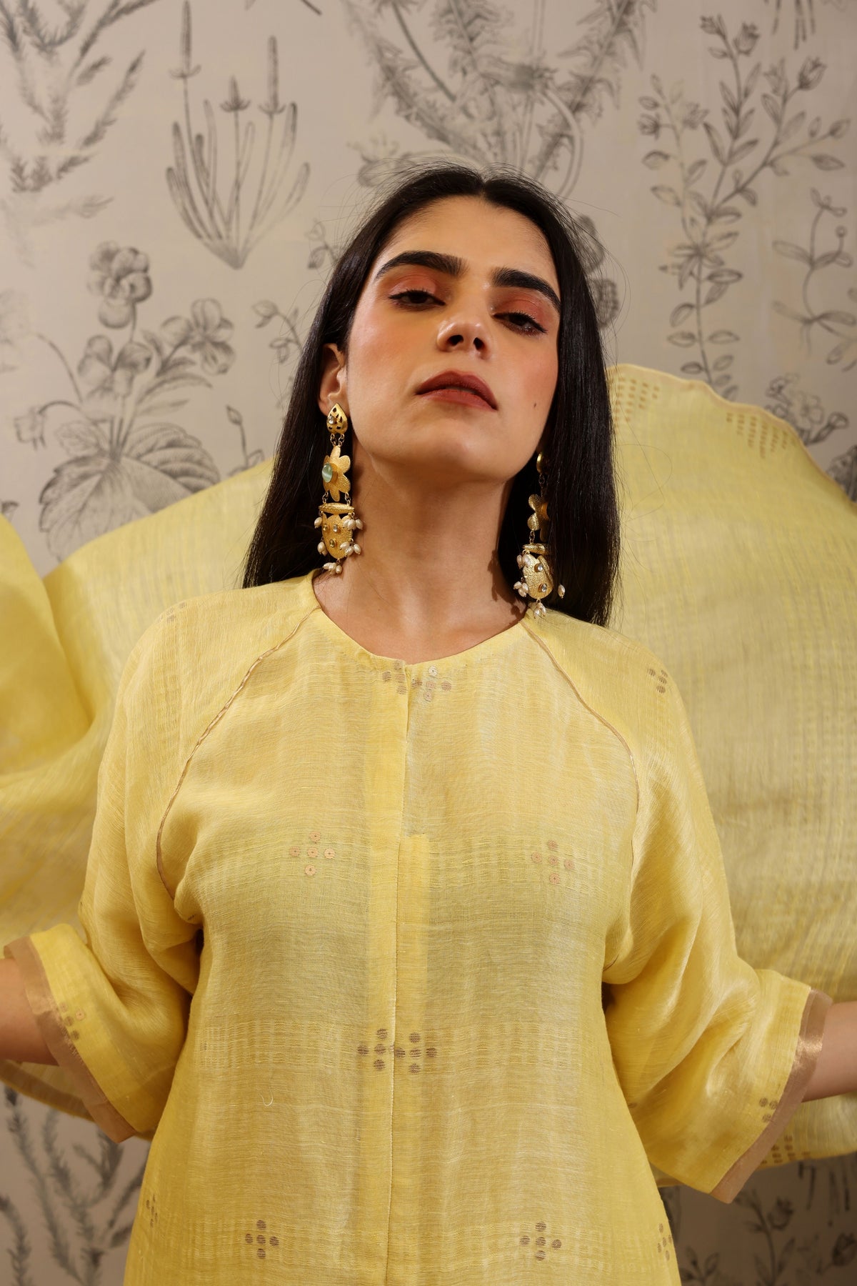 Piyusha Yellow Kurta Set