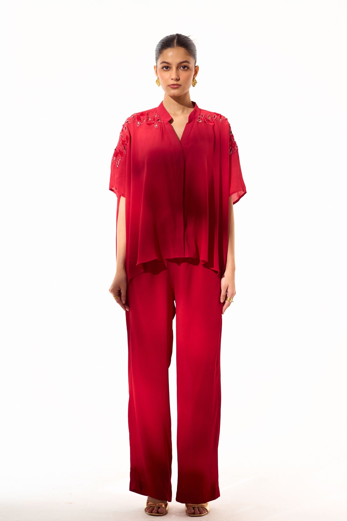 Ruby Kaftan Set