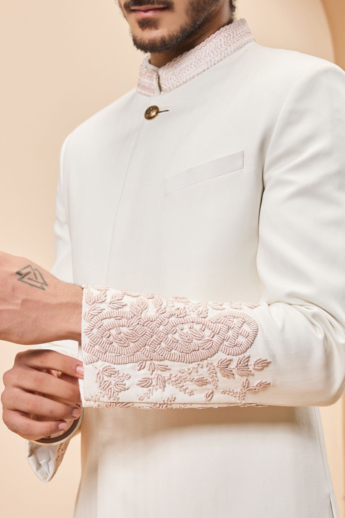 Ivory Spring Sherwani Set