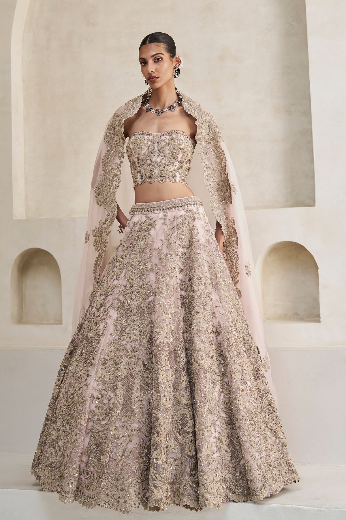 Jardin Galah Corset Lehenga Set
