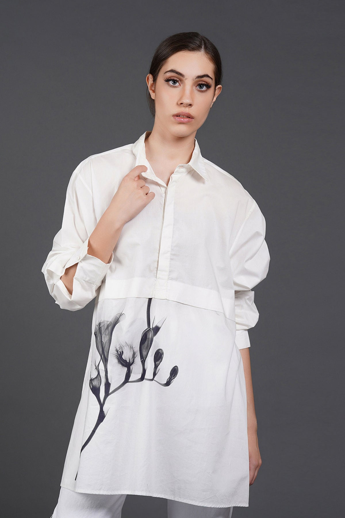 Offwhite Loose Fit Shirt