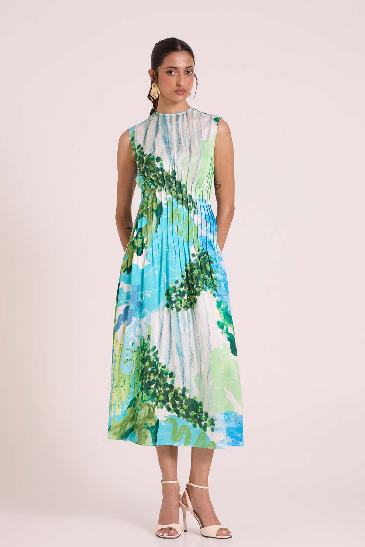 Nere Column Dress