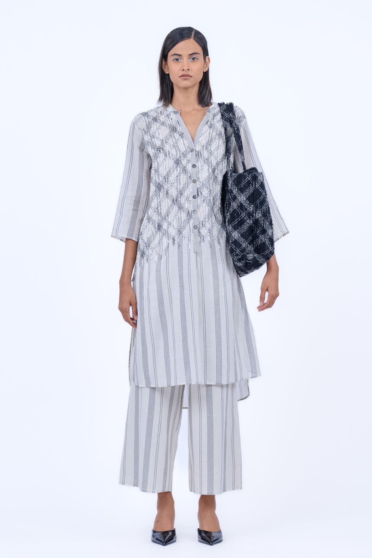 Striped Yarn Dyed Cotton Bag