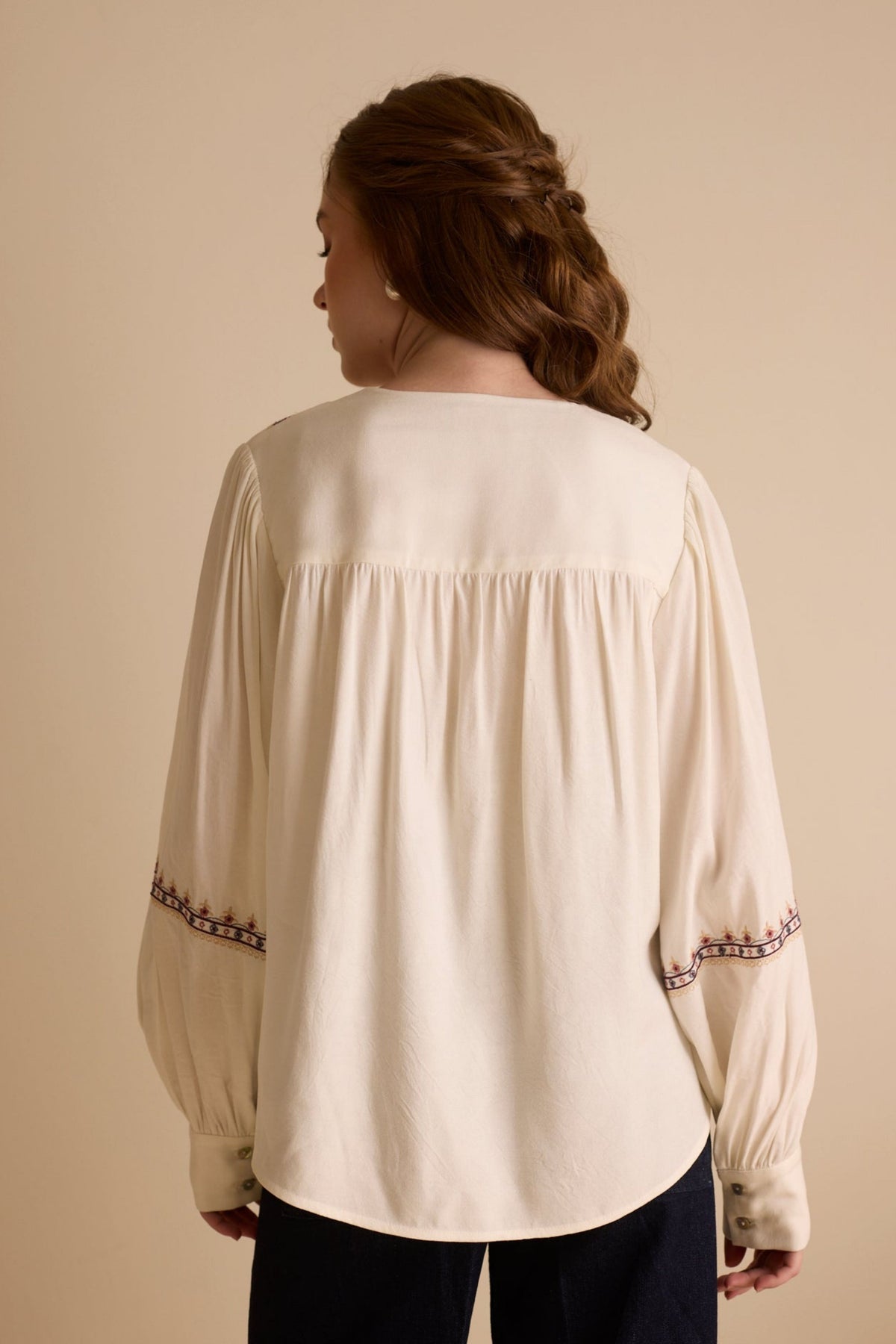 White Aria Top