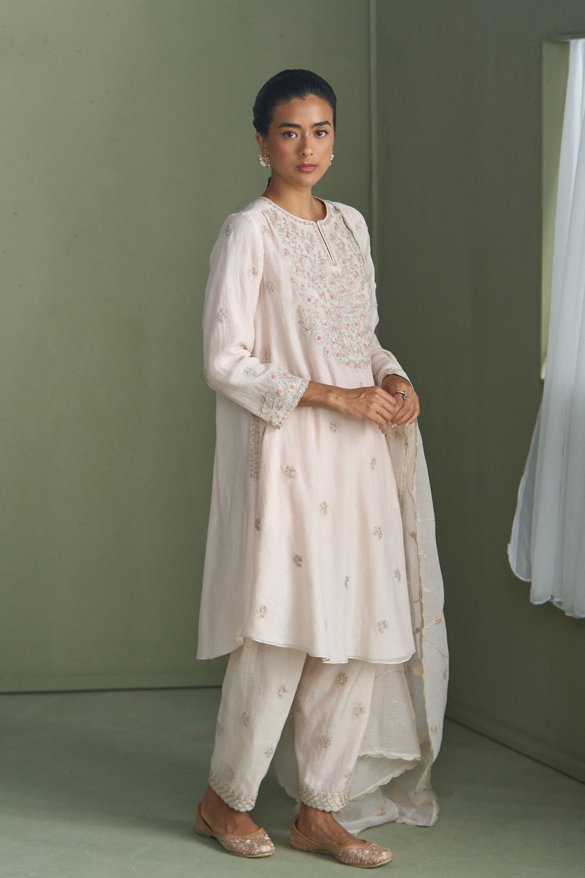 Clara Pink Kurta Set