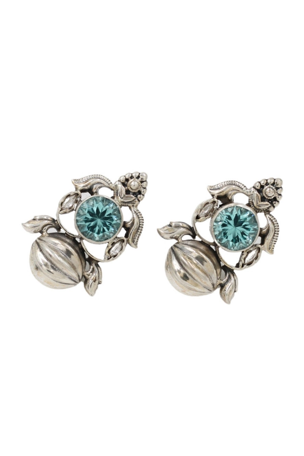 Artisan Craftsmanship Silver Earrings