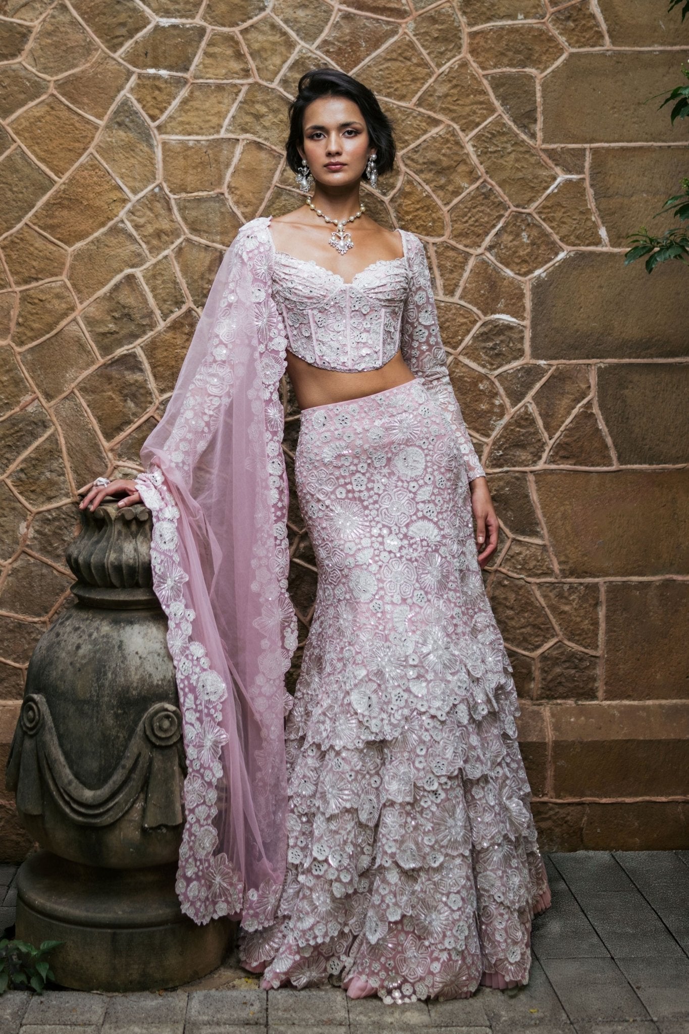 Isla Lehenga Set - Mishru - Elahe