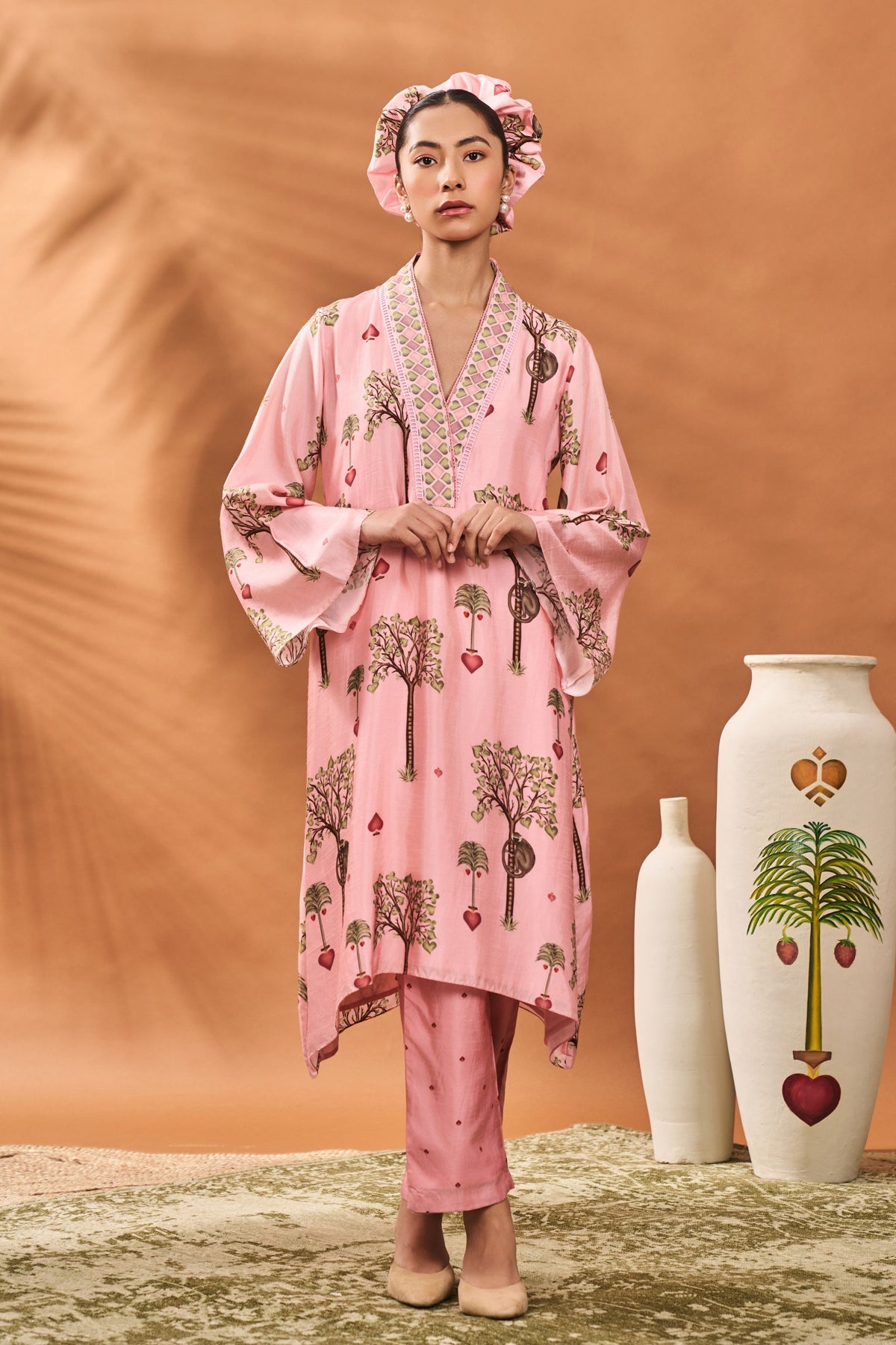 Pink Wildscape Tunic Set