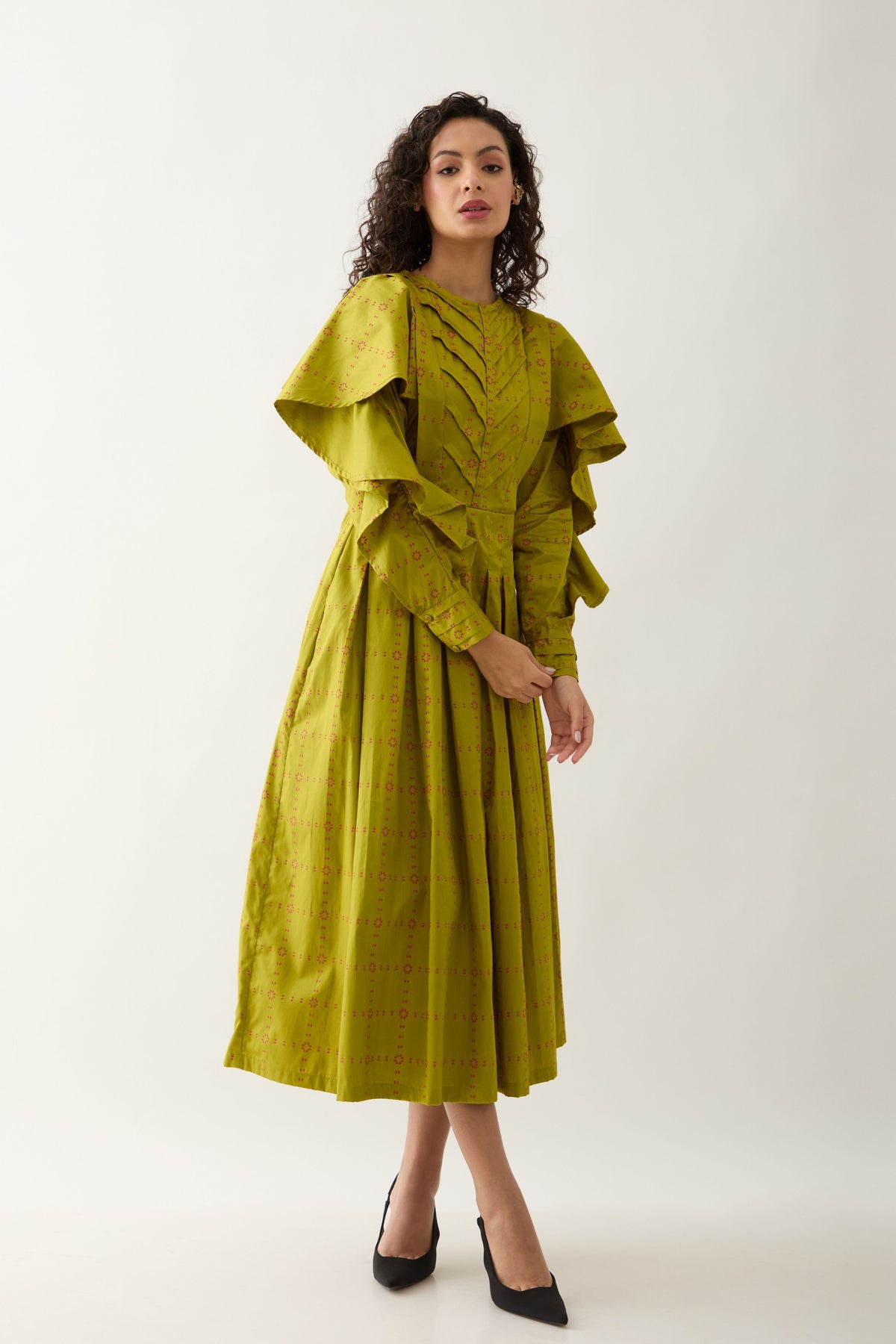 Ronita Leaf Dress