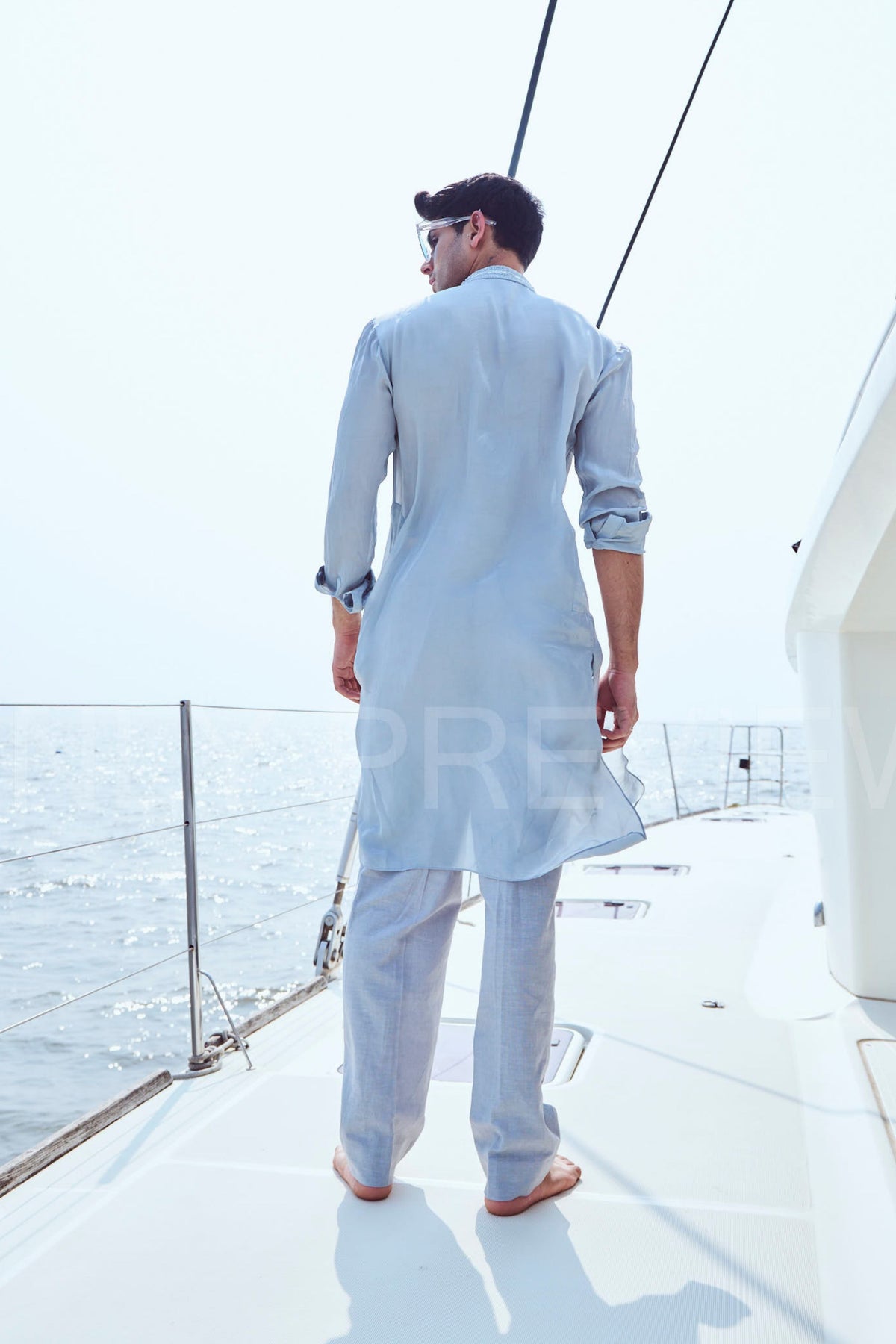 Embroidered Yoke Kurta Set