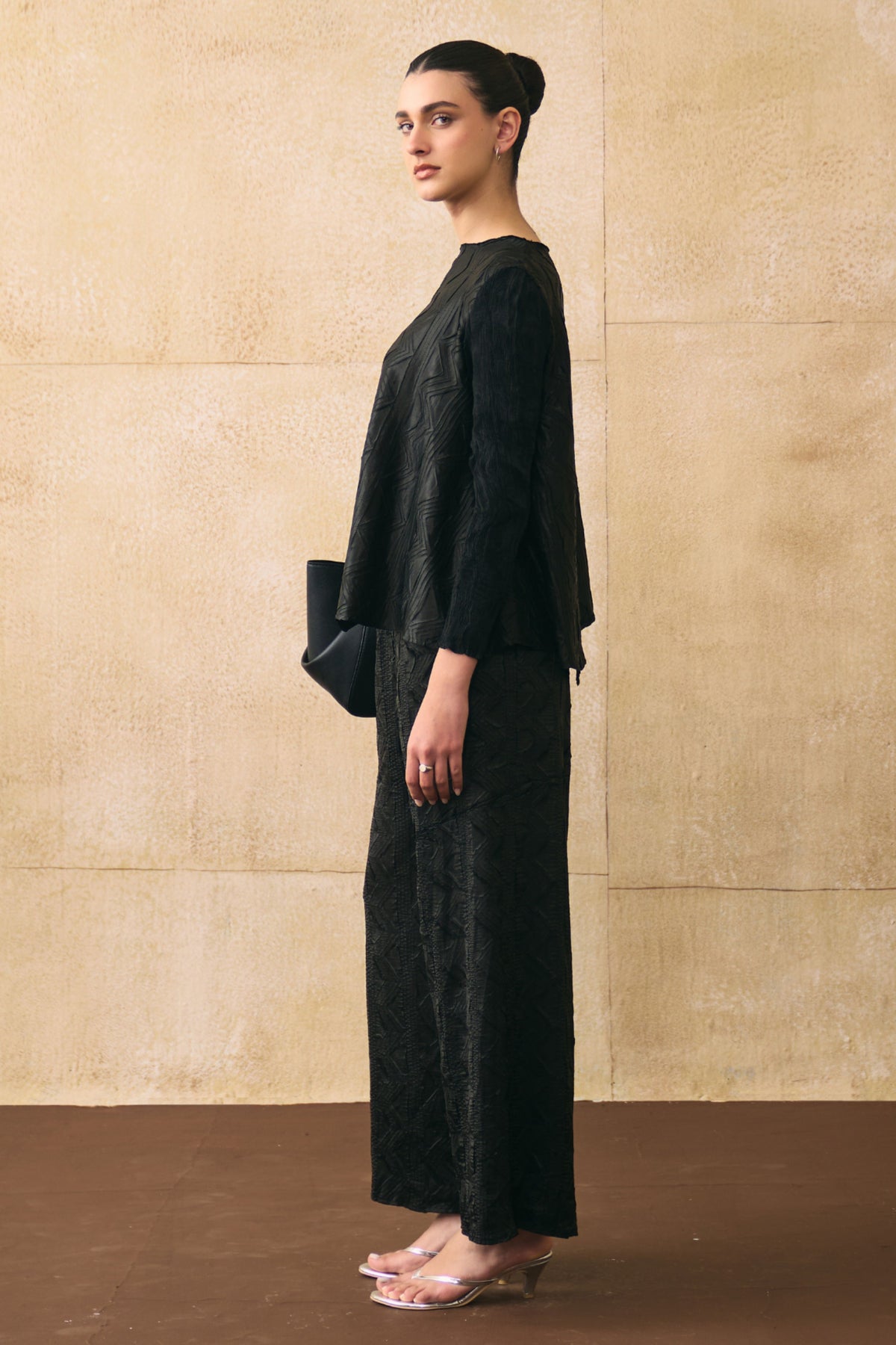 Black Elina Co-ord Set