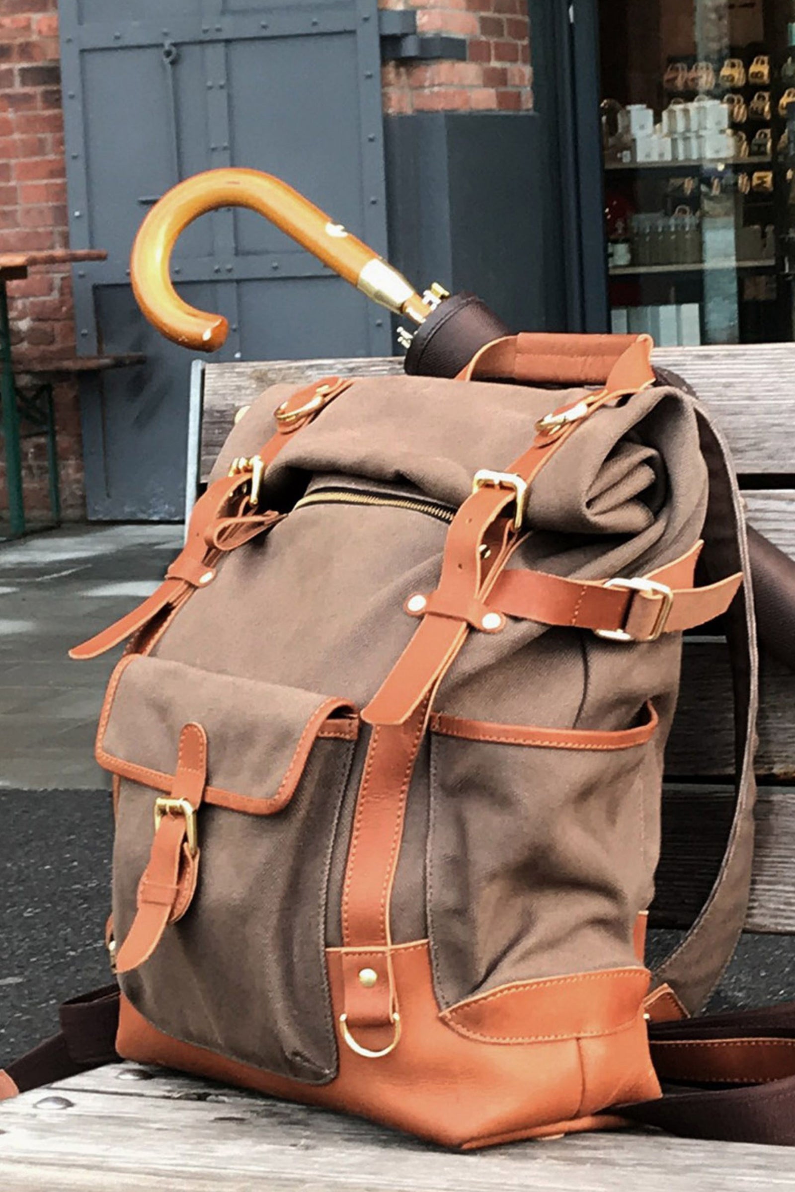 dori leather backpack Tumi Voyageur 12 fine grain cow grey Nappa Dori Hydro Terra Backpack