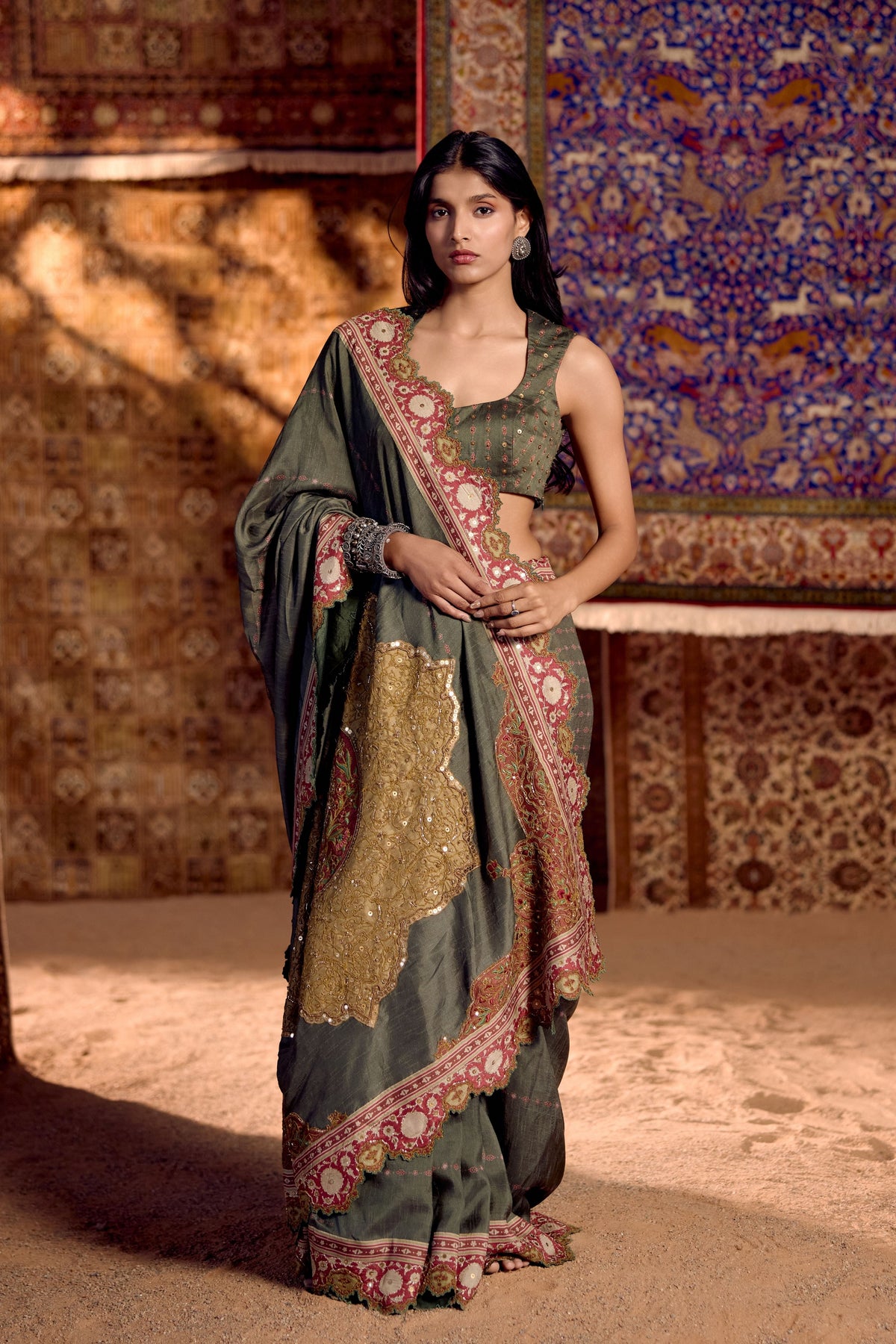 Noorzaar Saree Set