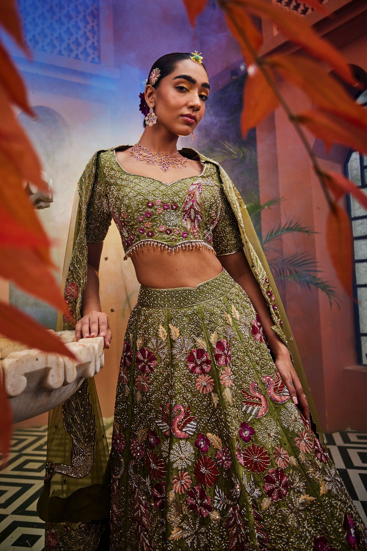 Morni Lehenga Set