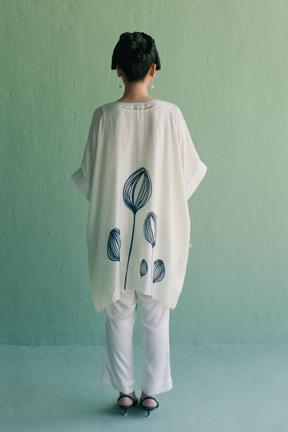 Tulip Blue Kaftan