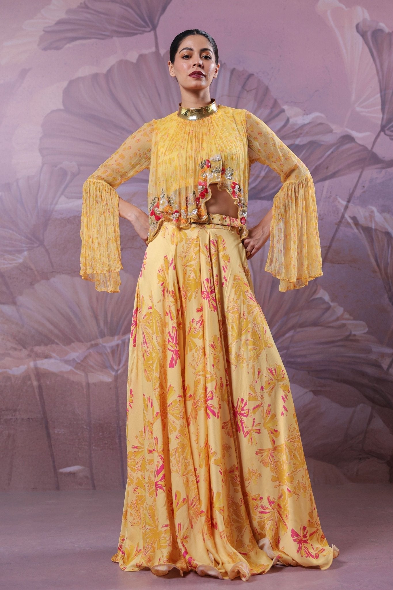 Kesar Bagh Co - ord Set - Pallavi Jaipur - Elahe