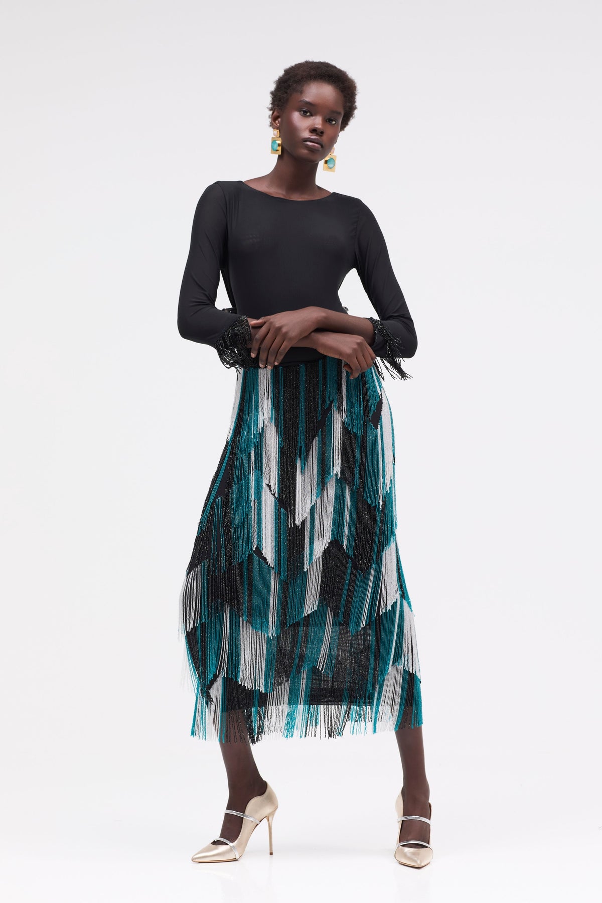 Night Blooming Skirt