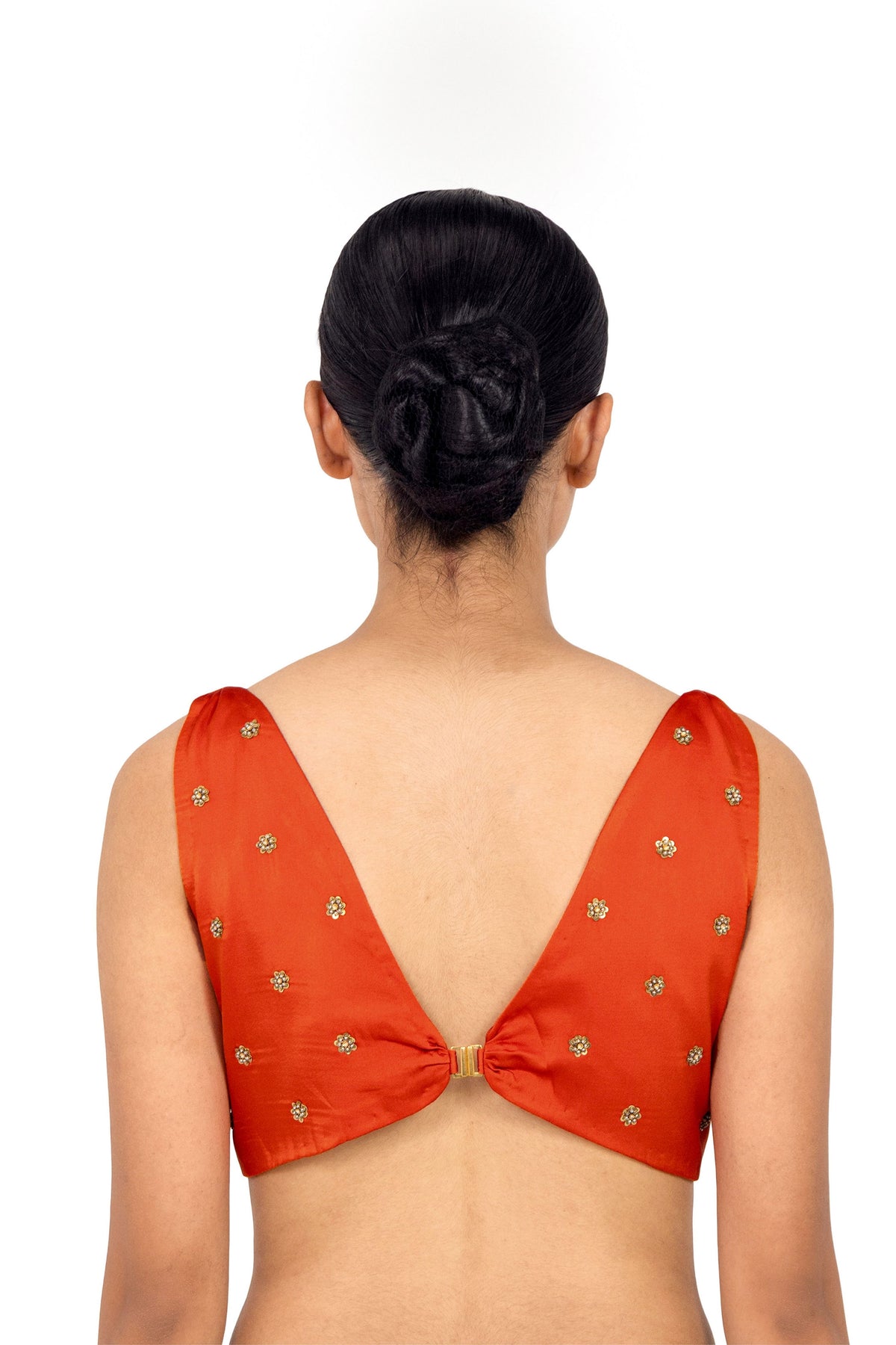 Ewad Rust Orange Blouse