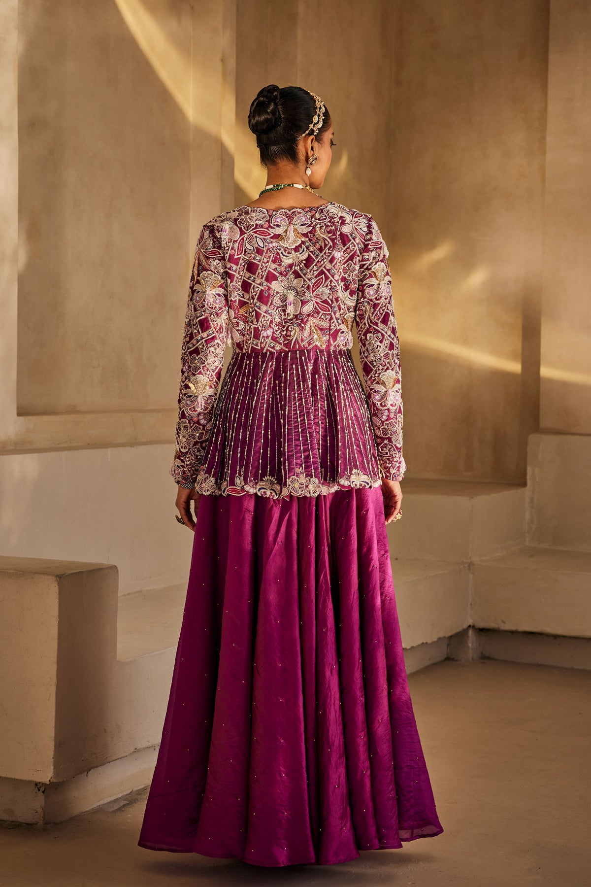 Mahira Peplum Set