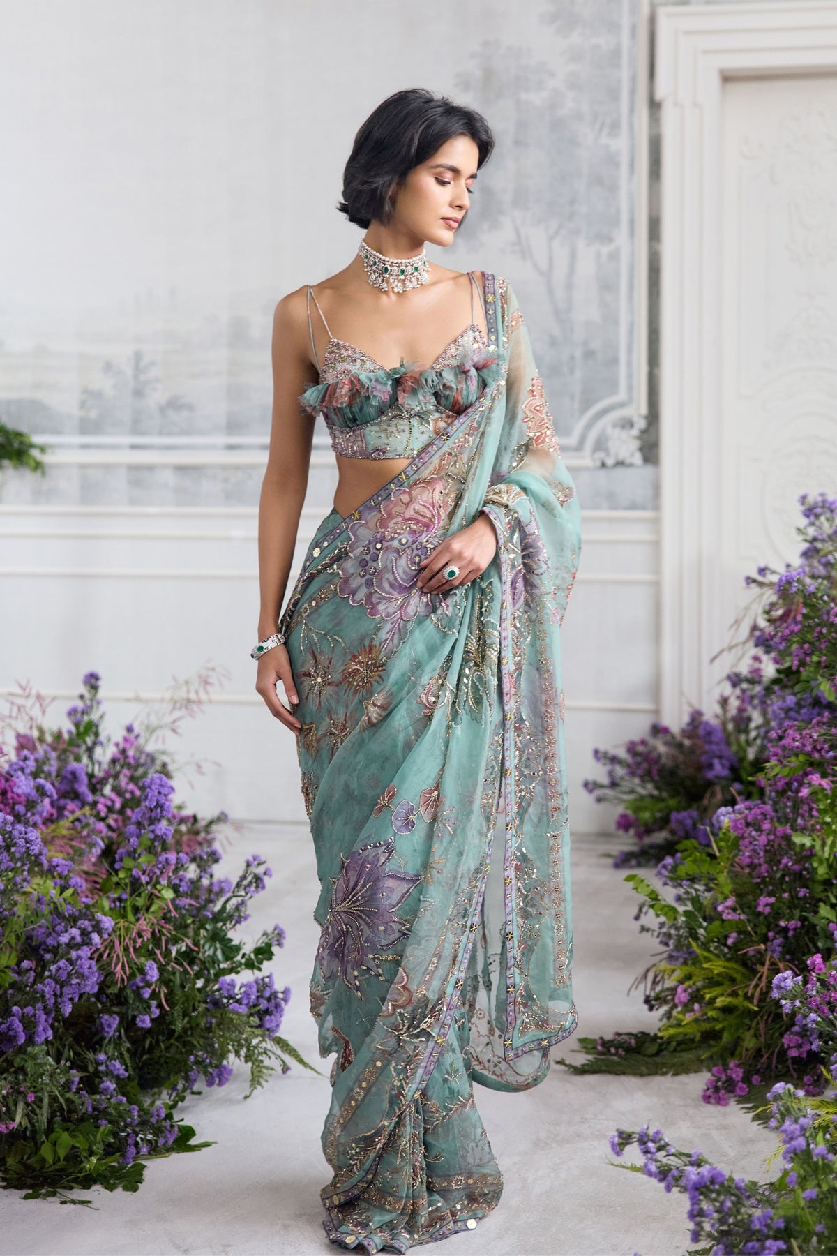 Ishika Saree Set