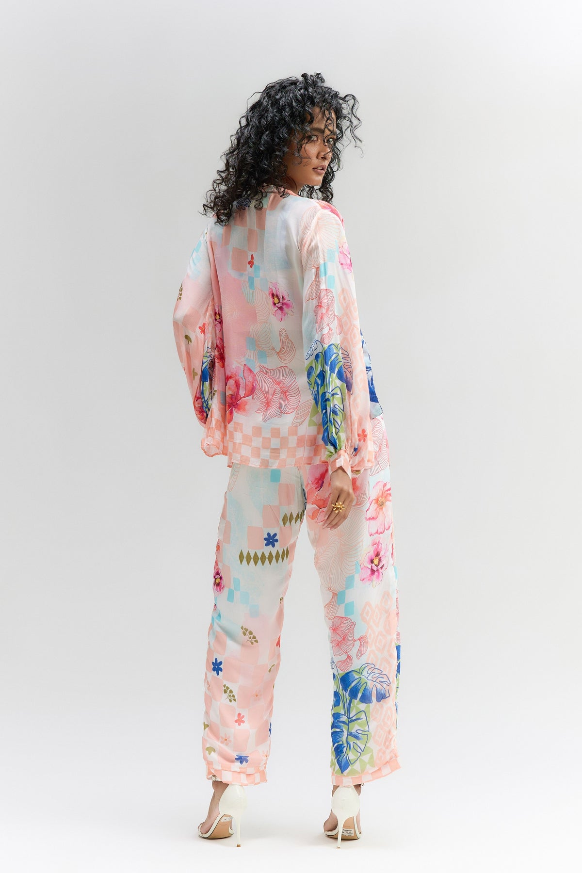 Multi Coloured Tie-up Shirt