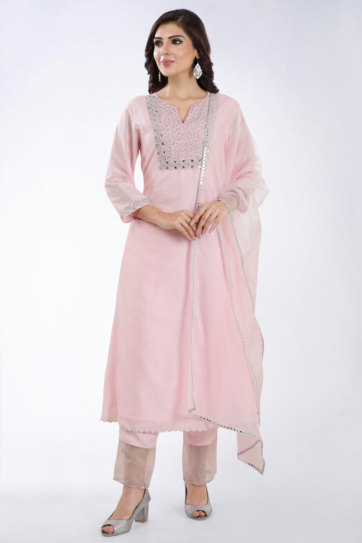 Hayat a round neck kurta set