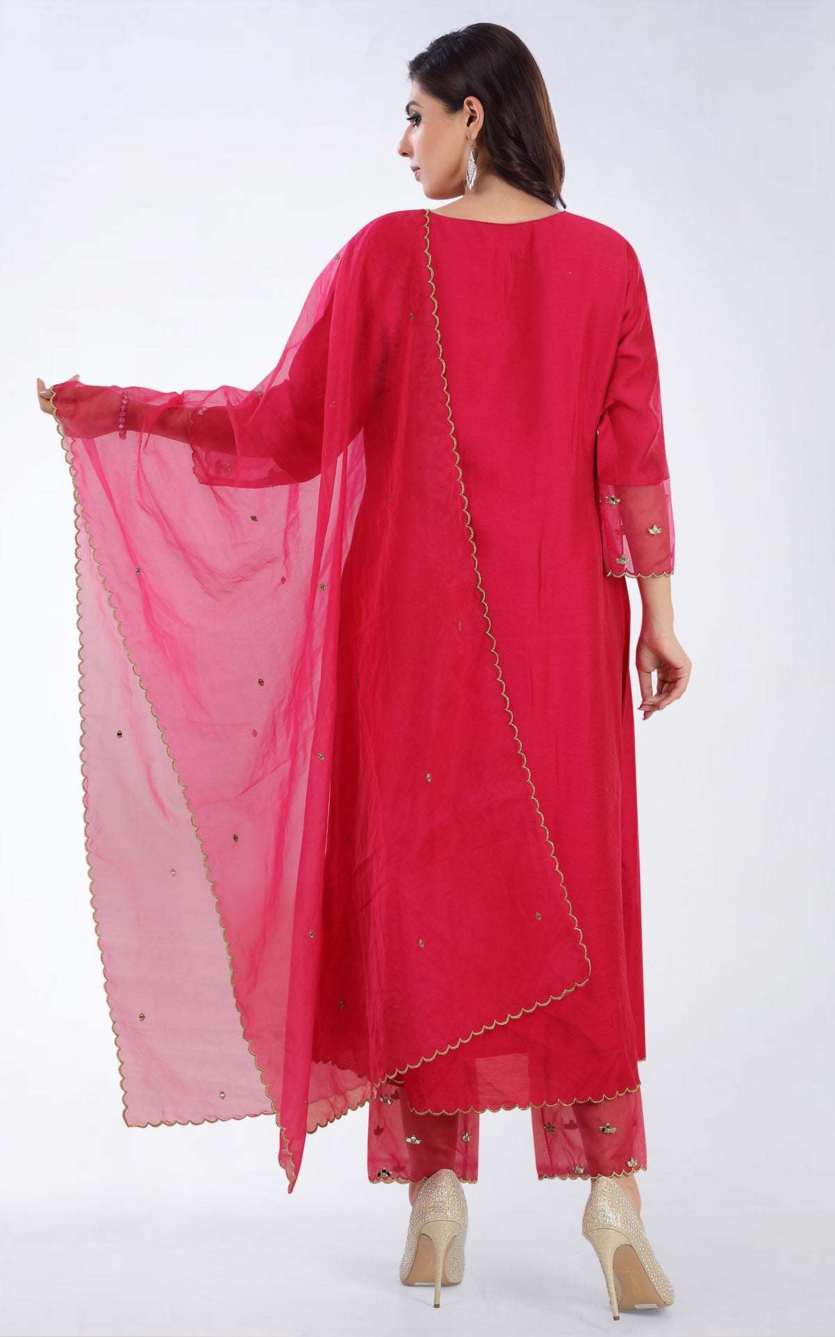 Aarsi round neck kurta set