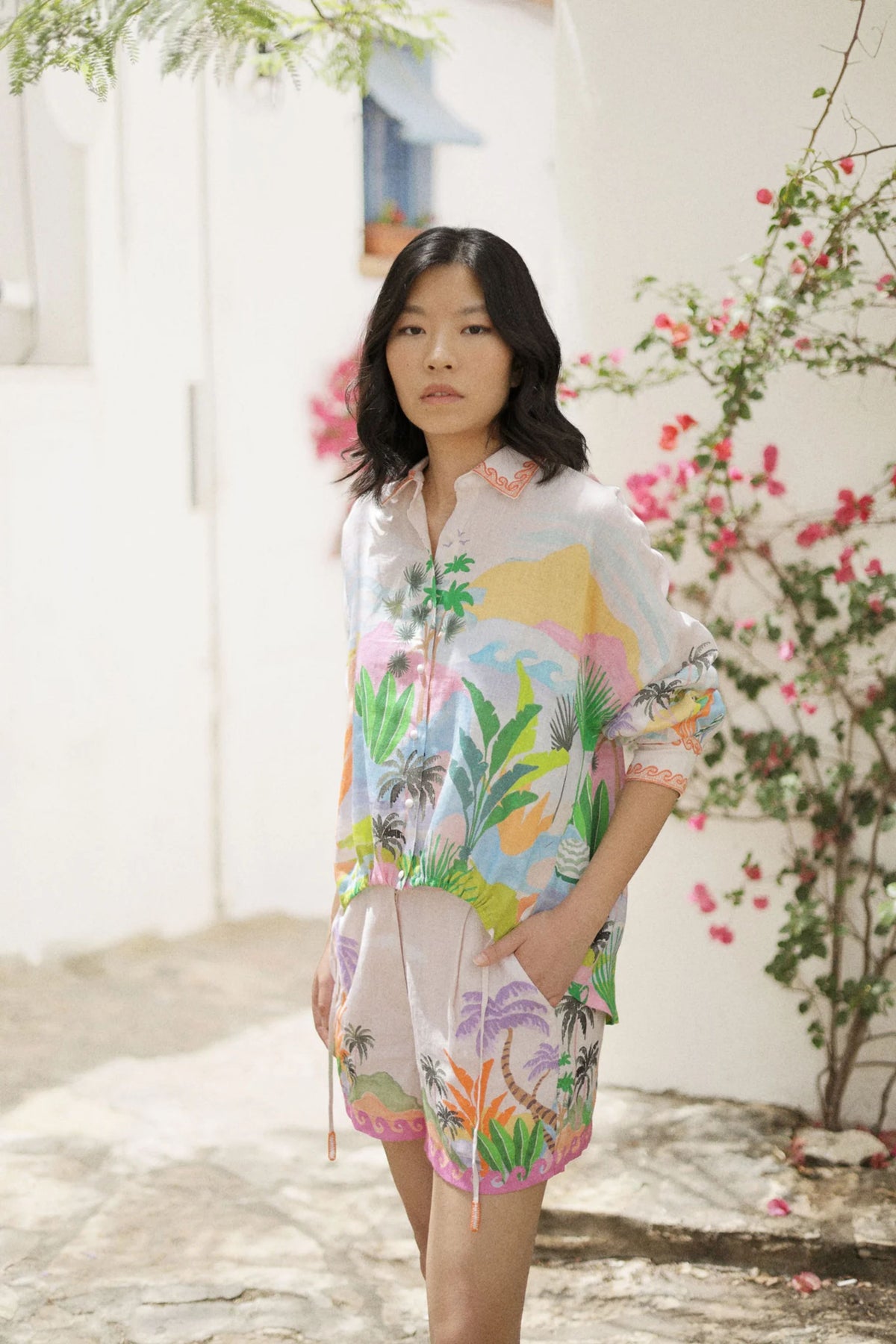 By the Sea Fleur Shirt