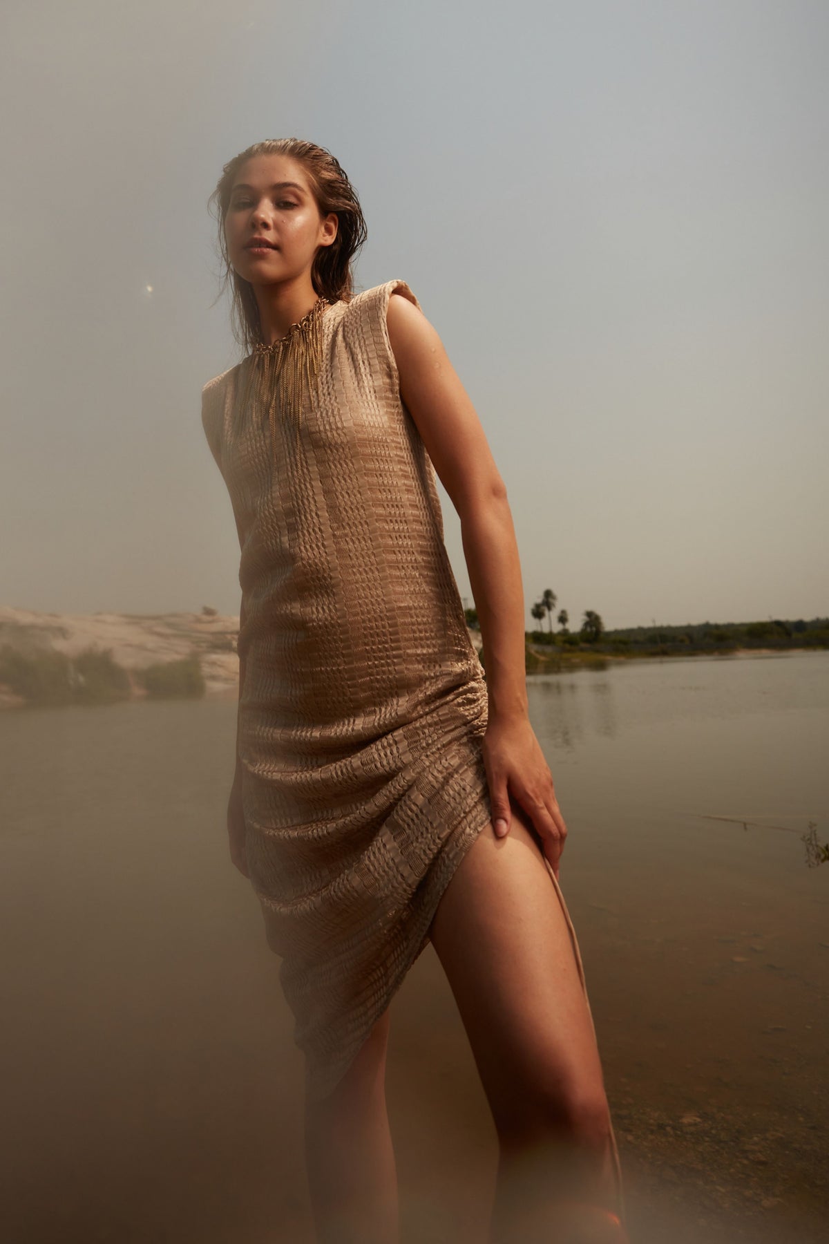 Bodycon Mesh Dress