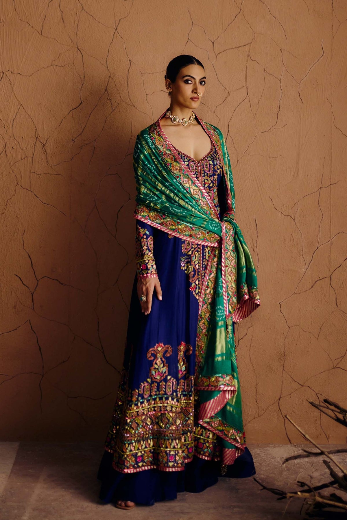 Suramya Kalidar Anarkali Set