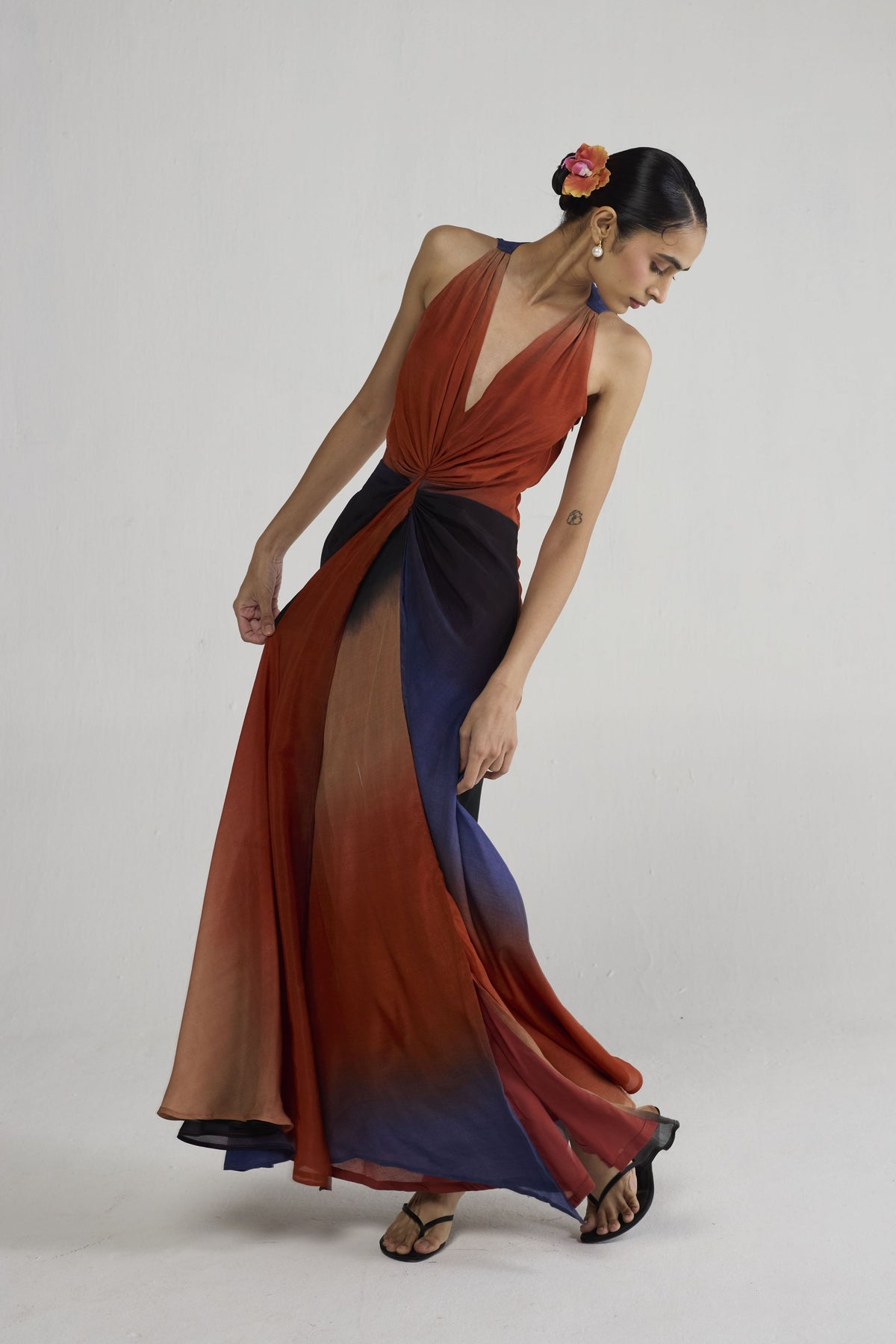 Ume Front Knot Dress