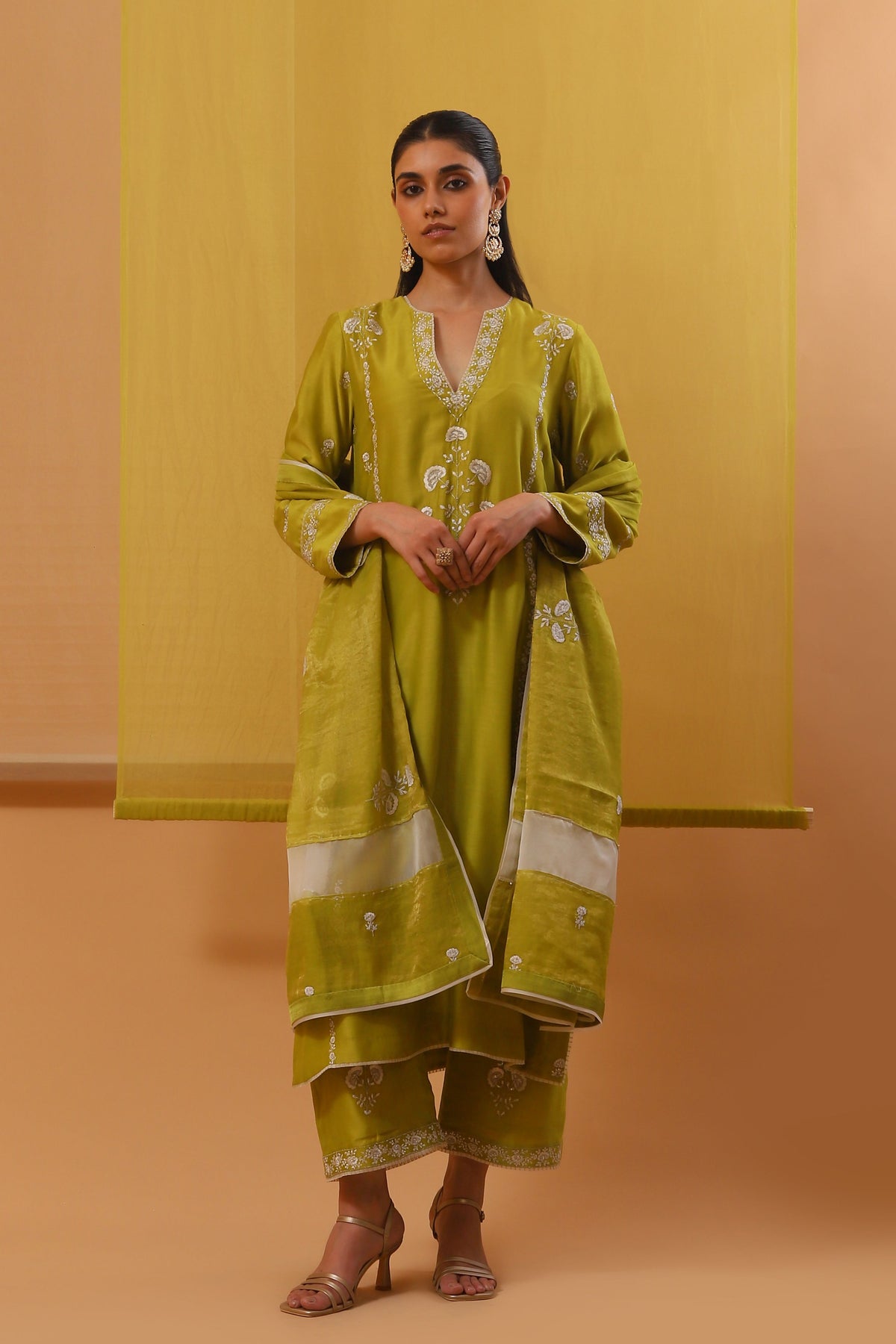 Aiza Long Kurta Set