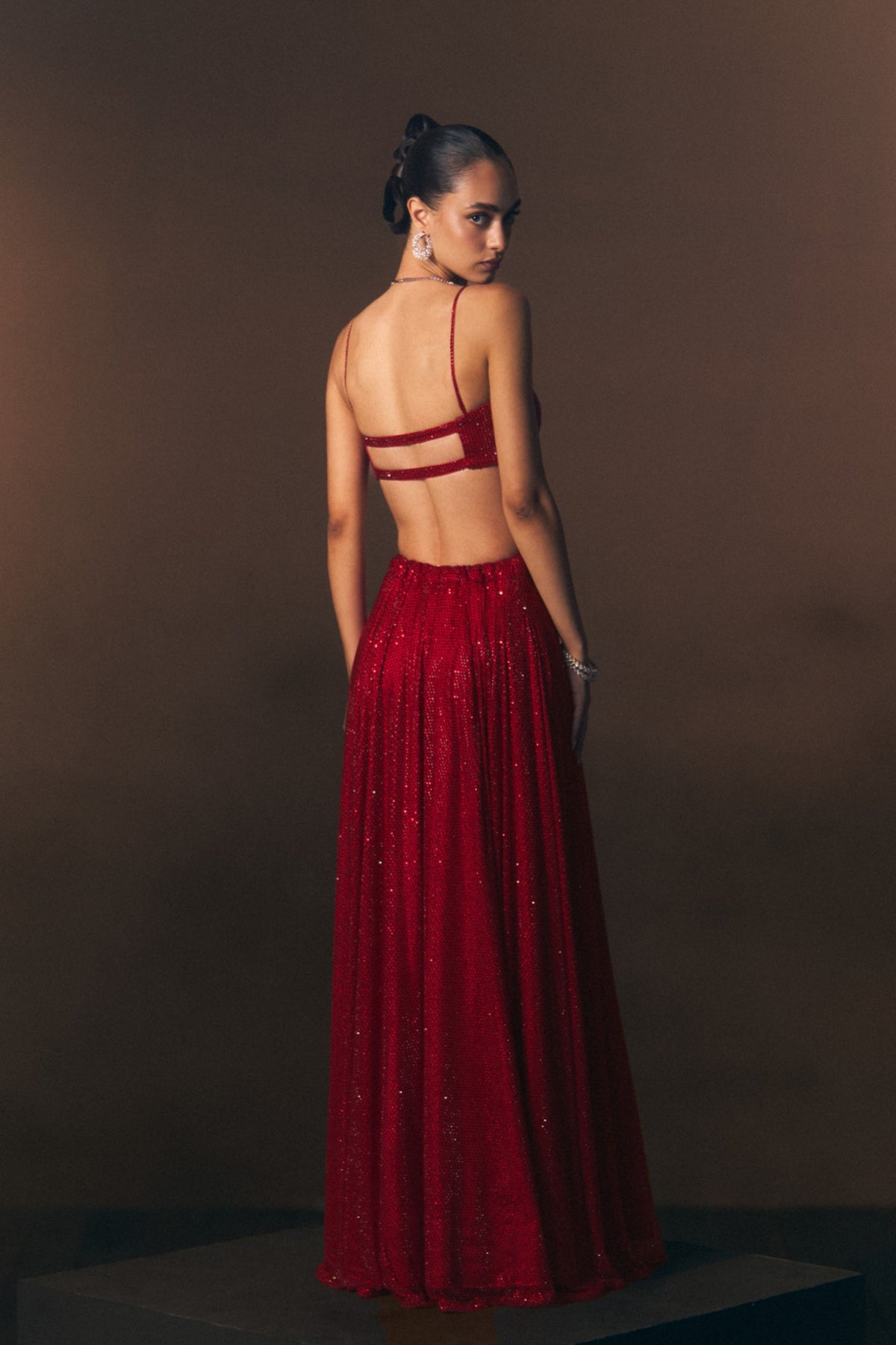 Vermeil Lehenga Skirt Set