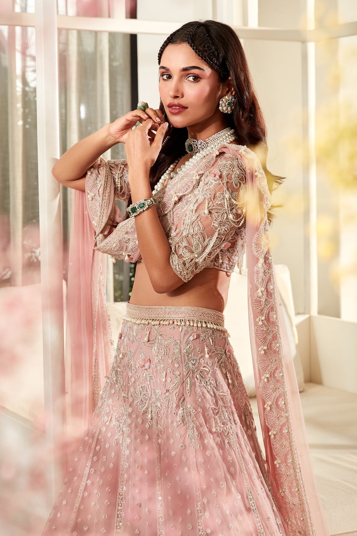 Zahra lehenga set