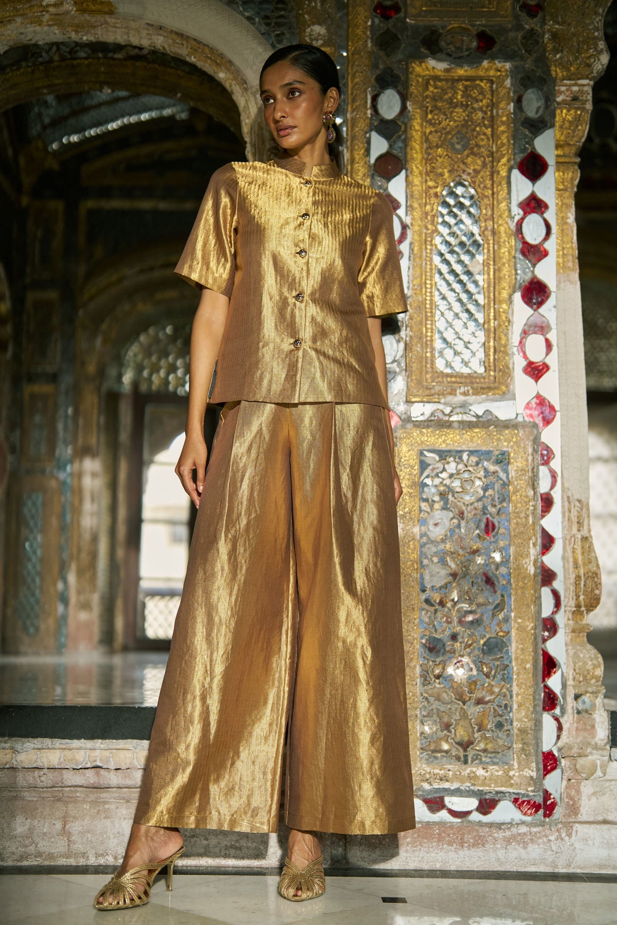 Banarasi Brocade Pant Set