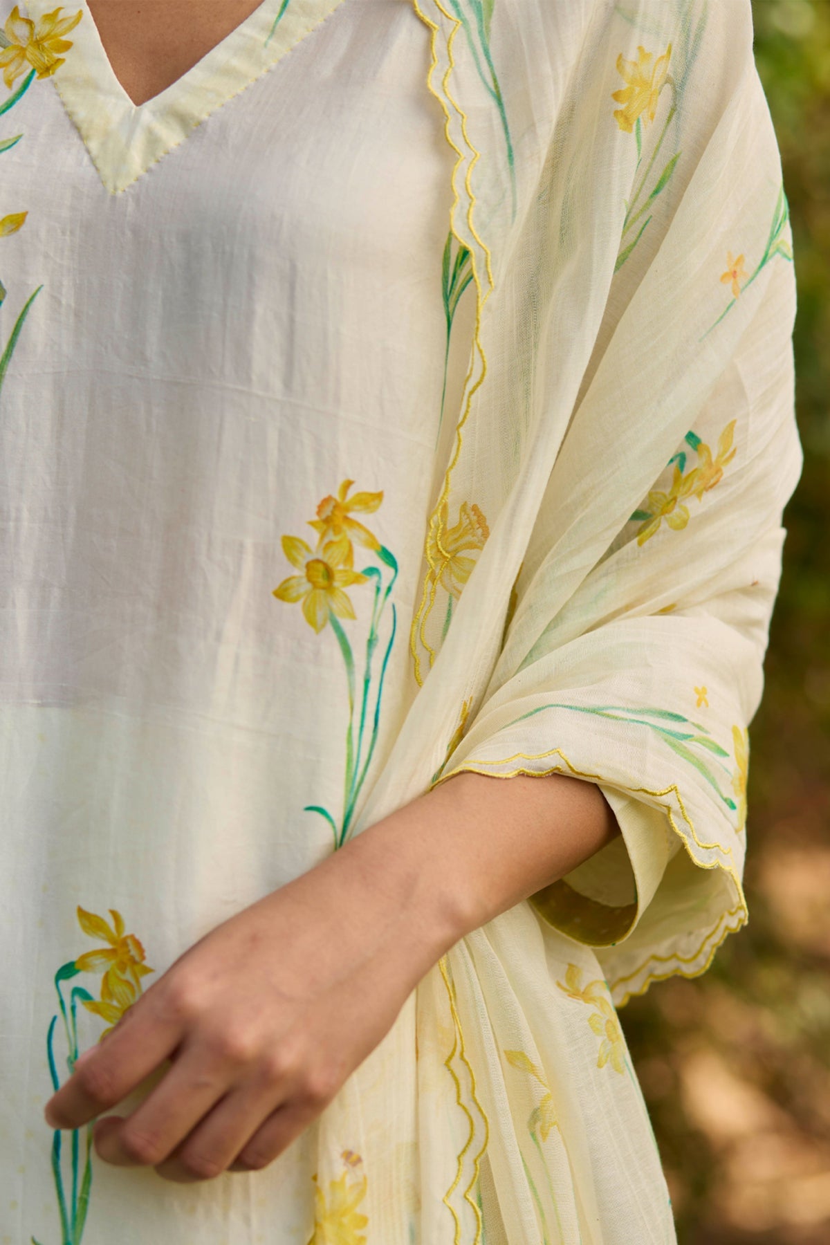 Dawn Daffodil Yellow Kurta Set