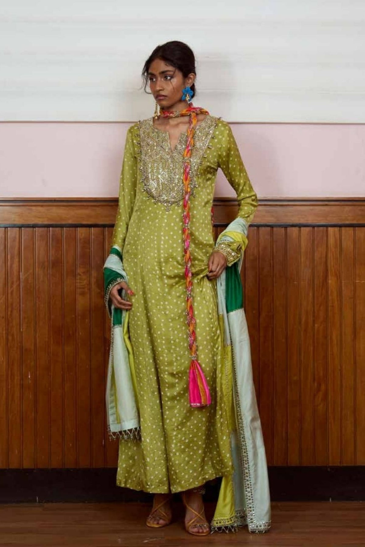 Ishq Bandhani Anarkali Set