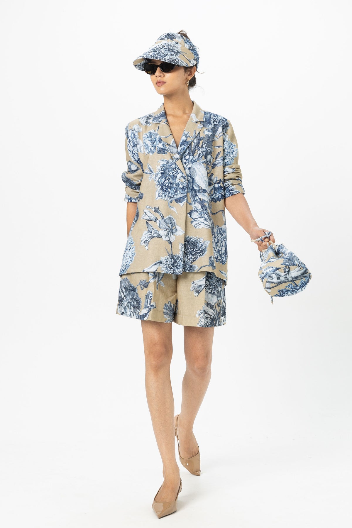 Tany Blazer Shorts Set