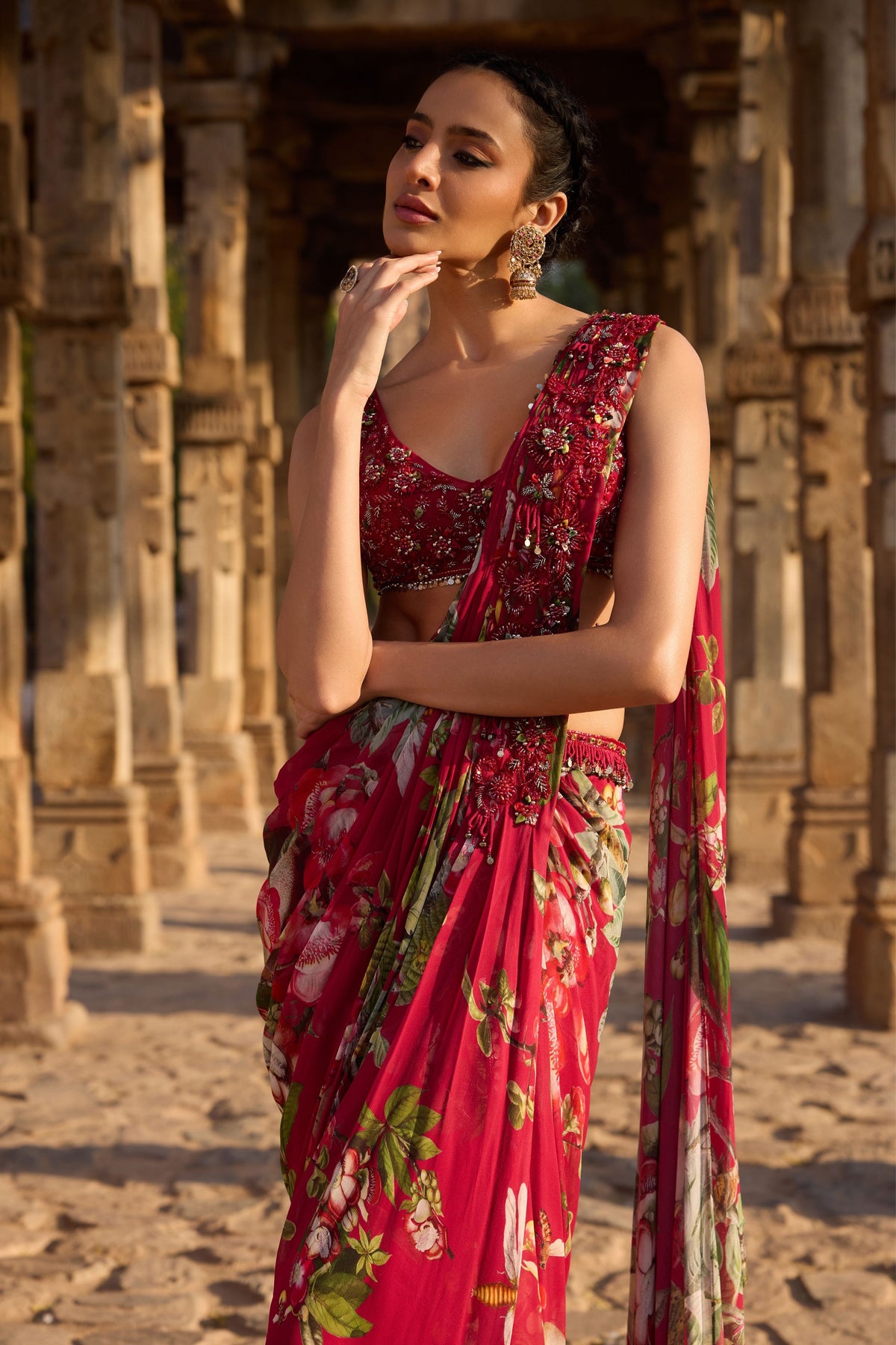 Cosmos Saree Set