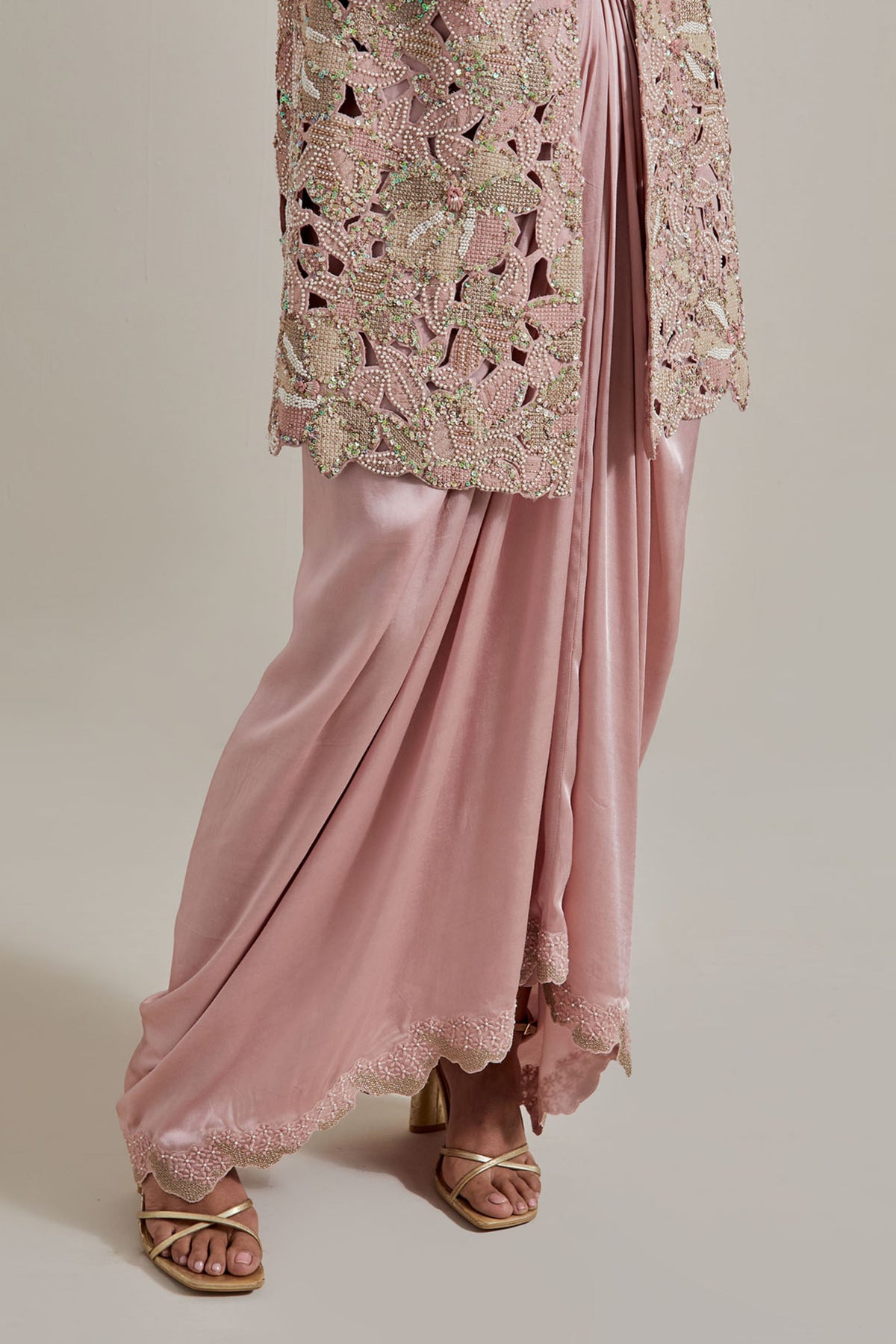 Pink Skirt Ensemble