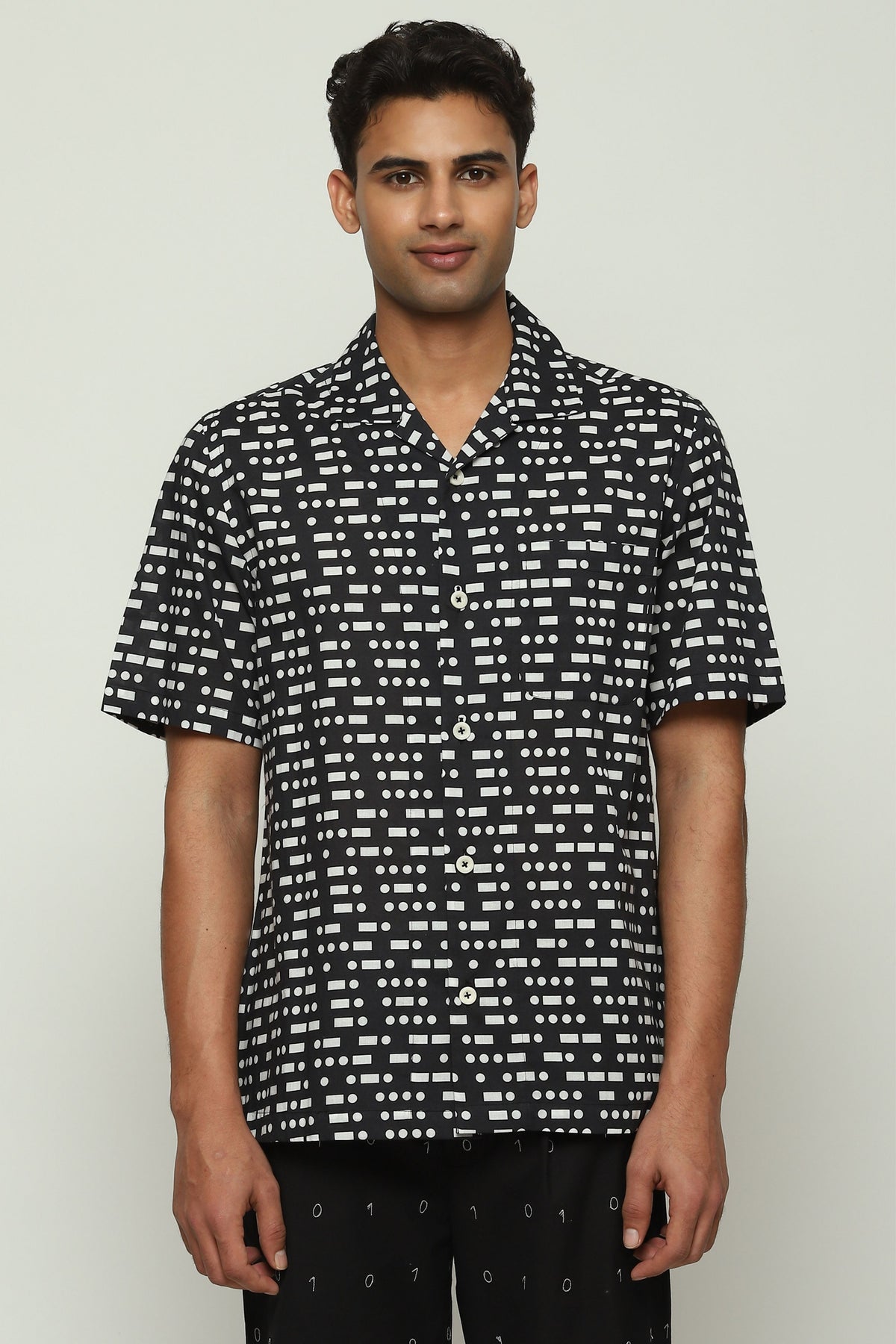 Black &amp; White Shirt