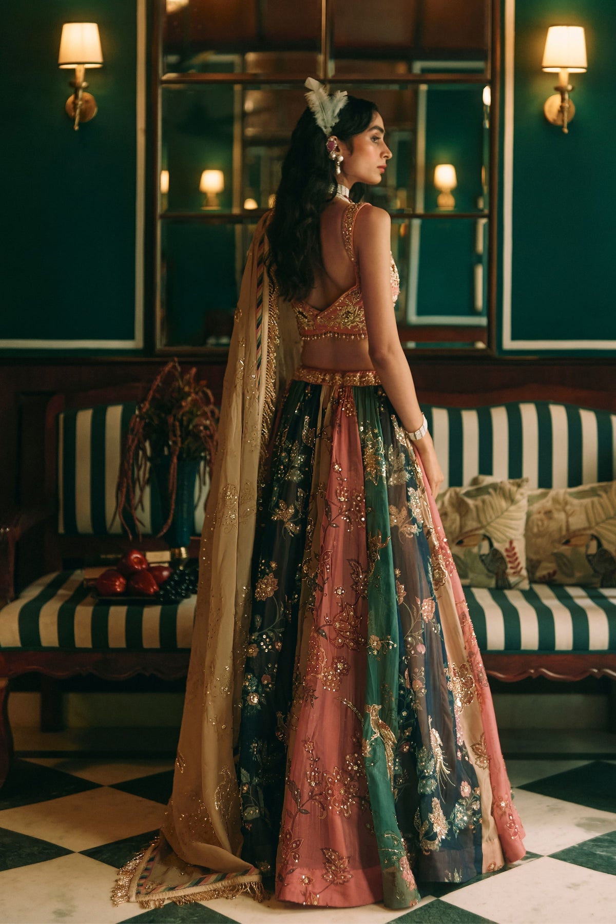 Aura Lehenga Set