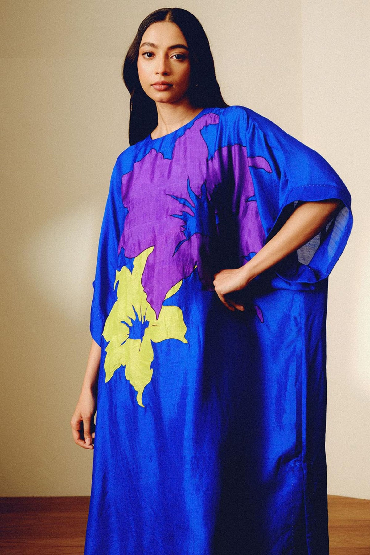 Tess Blue Tunic Set