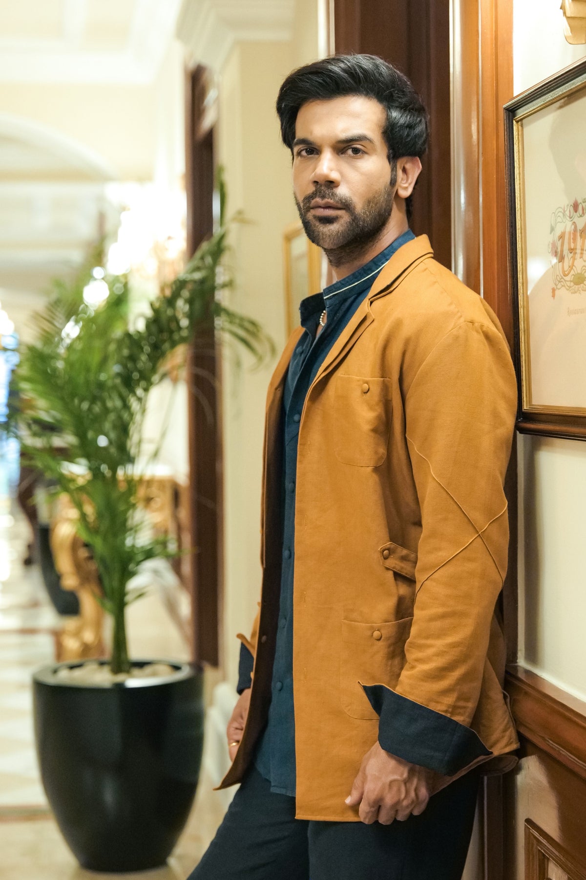 Rajkumar Rao In Mustard Co-ord Set