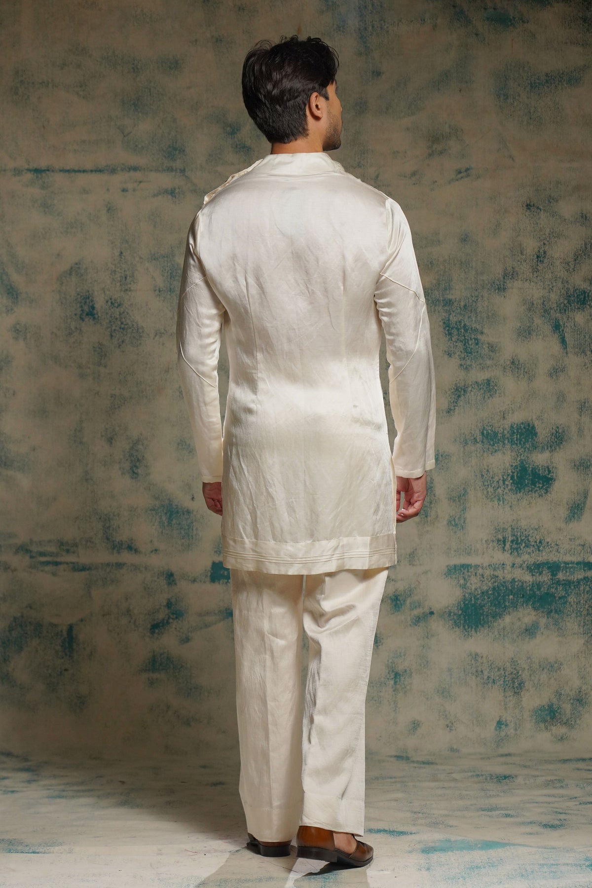 Classic Cowl Neck Kurta Set