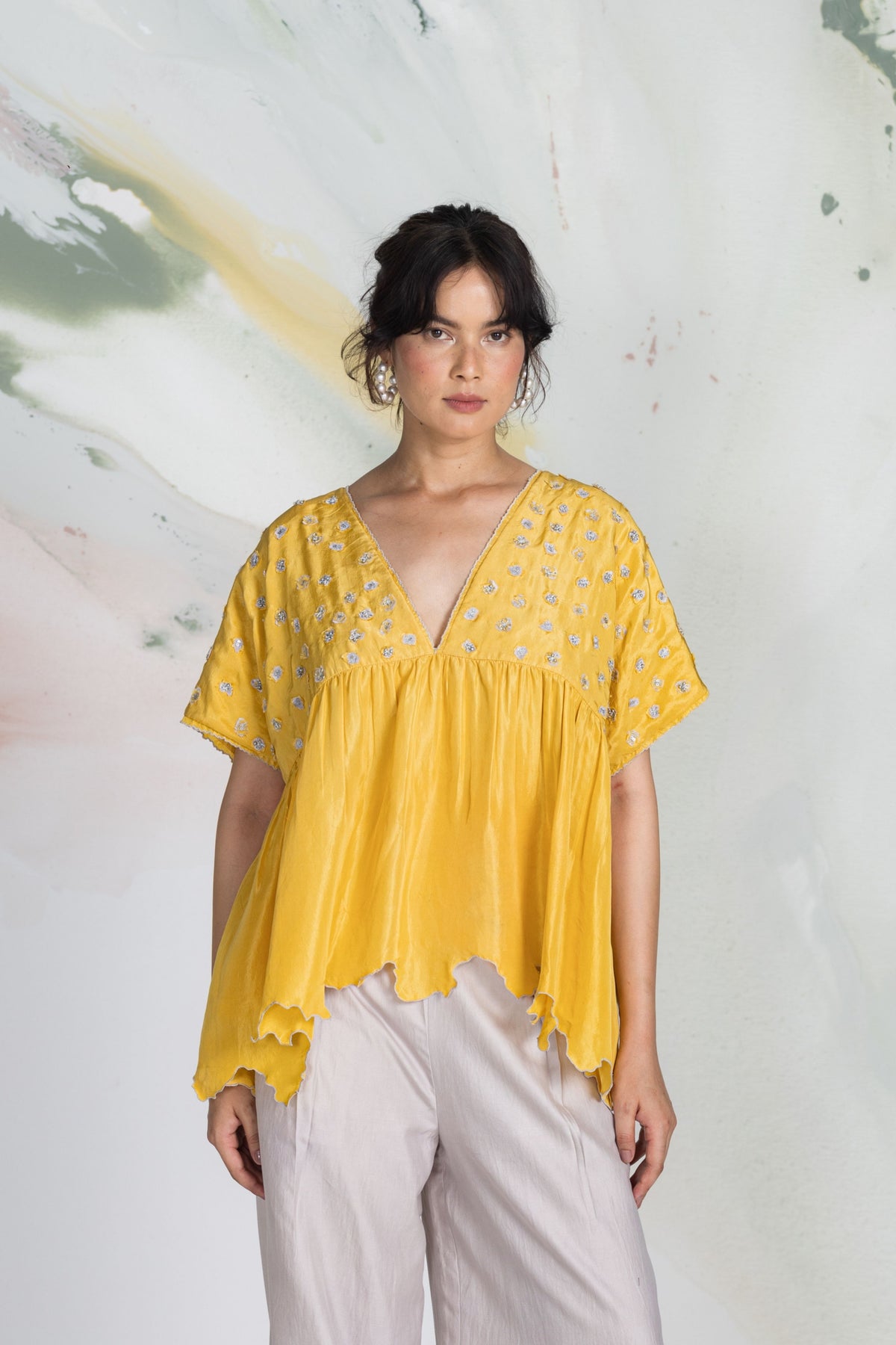 Dapple Ditsy Top
