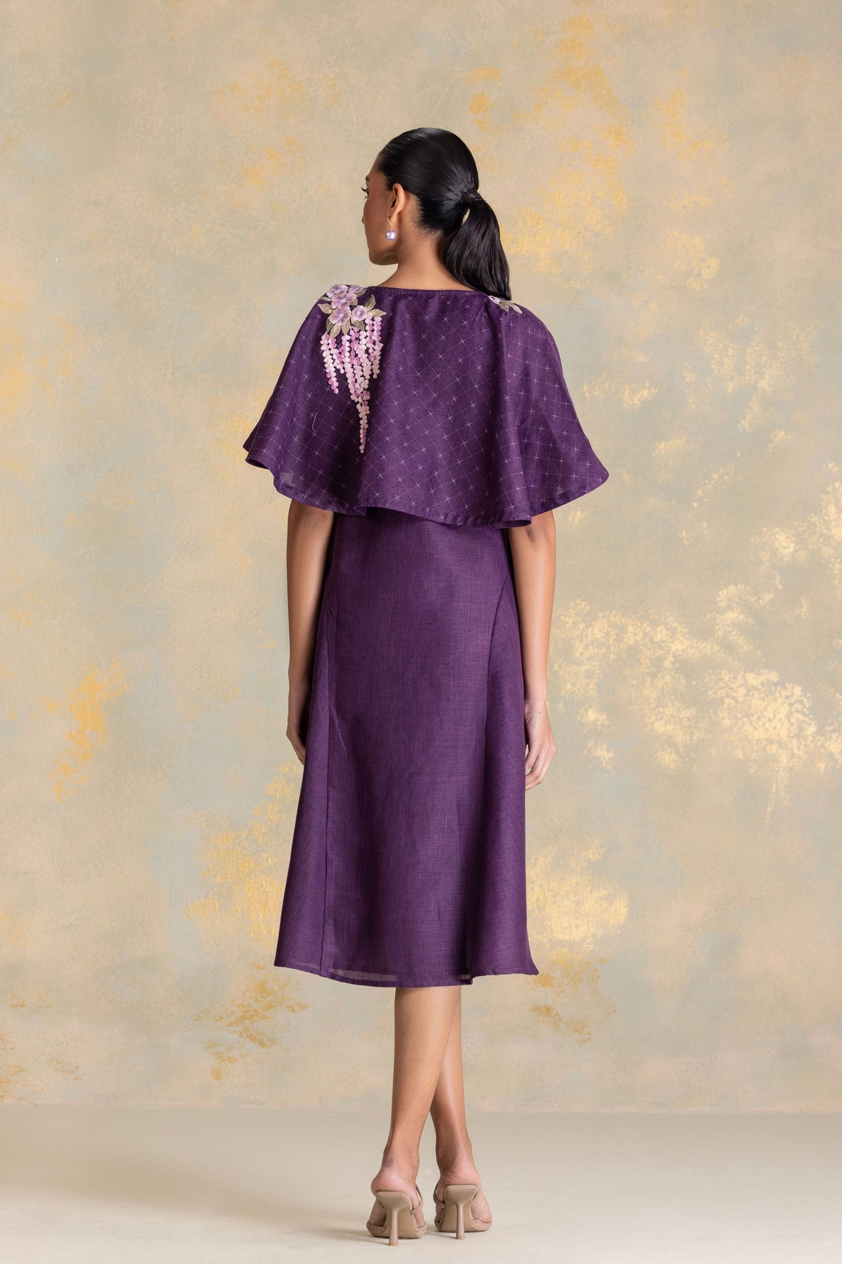 Delfina Cape Dress