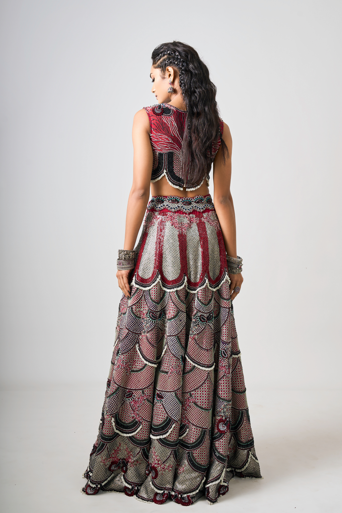 Multi Color Lehenga With Blouse